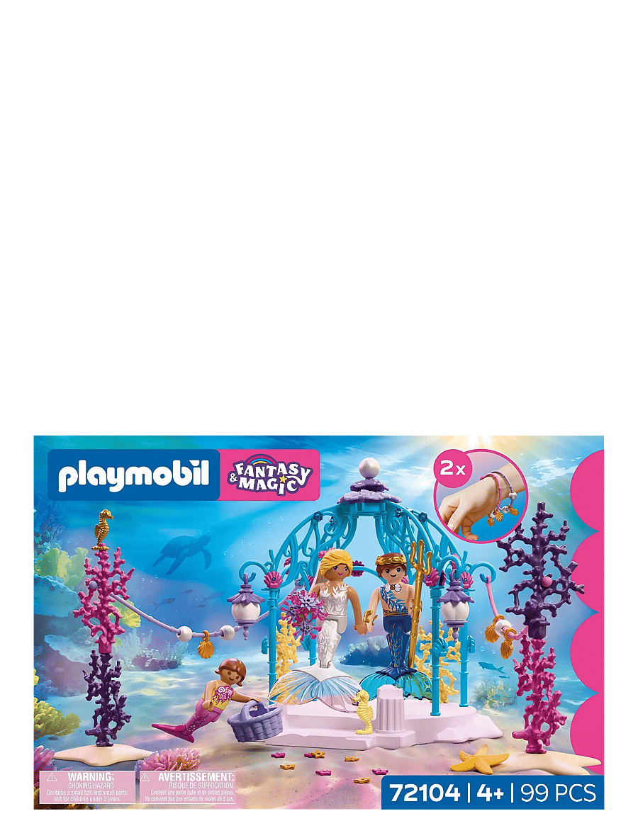 PLAYMOBIL - Undervannsbryllup - playmobil princess magic - multicolored - 4