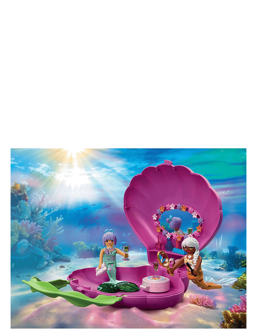 PLAYMOBIL - Havfruens skjellveske - playmobil princess magic - multicolored - 0