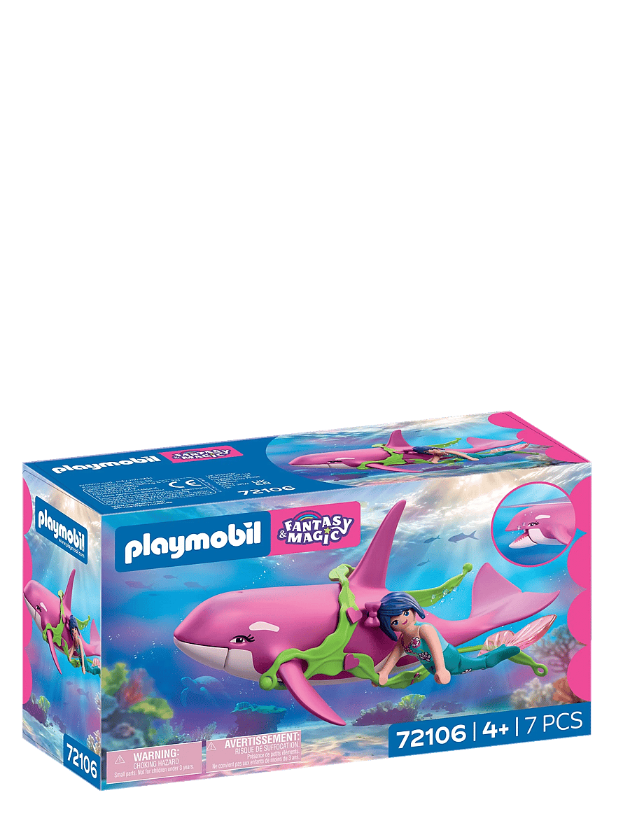 PLAYMOBIL - Spekkhogger med havfrue - playmobil princess magic - multicolored - 0