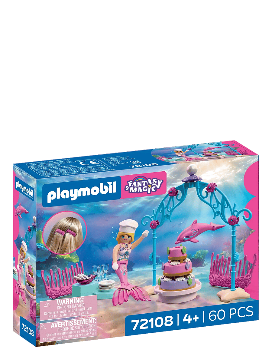 PLAYMOBIL - Undervannsbryllupsbuffet - playmobil princess magic - multicolored - 1