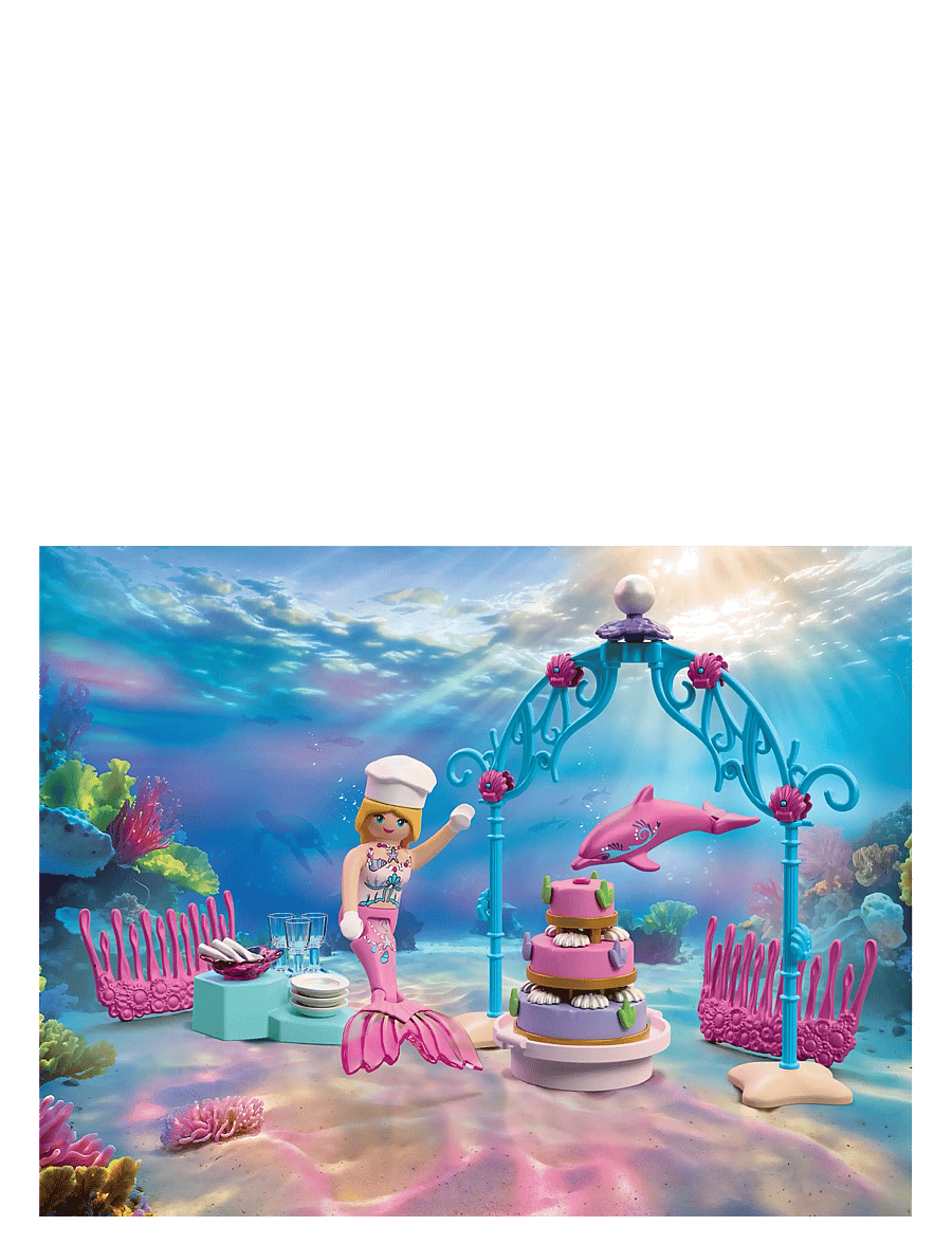 PLAYMOBIL - Undervannsbryllupsbuffet - playmobil princess magic - multicolored - 0