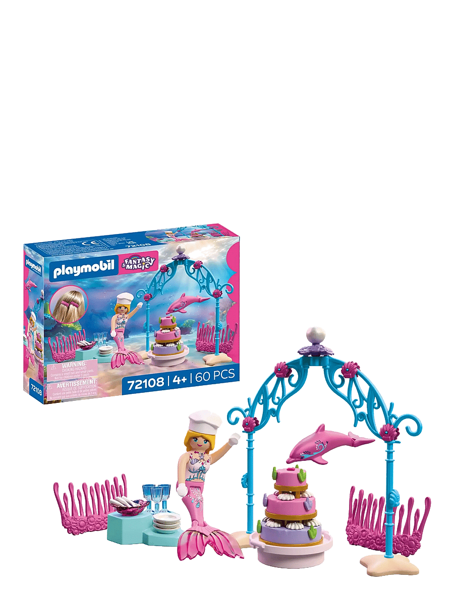 PLAYMOBIL - Undervannsbryllupsbuffet - playmobil princess magic - multicolored - 2