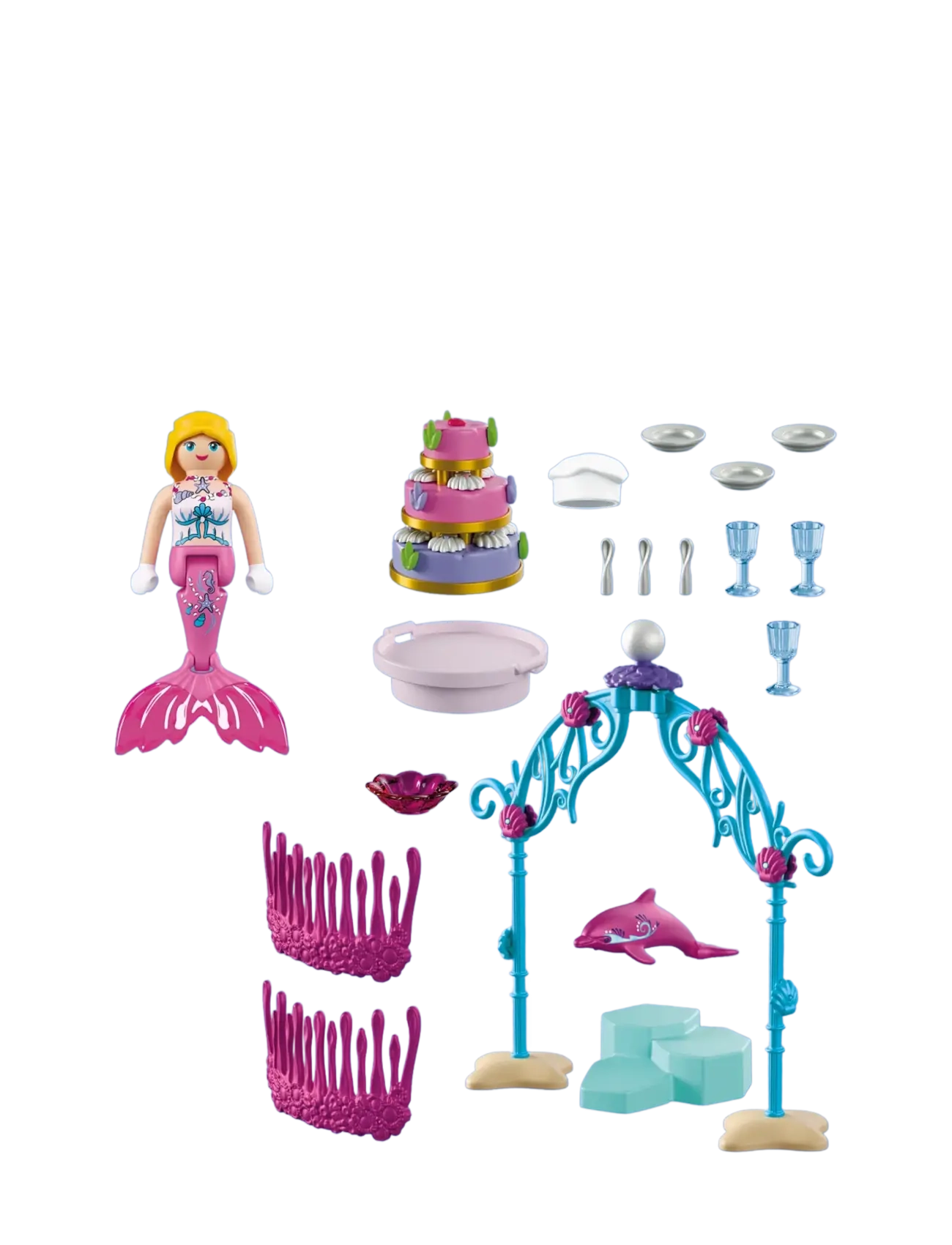 PLAYMOBIL - Undervandsbryllupsbuffet - multicolored - 3