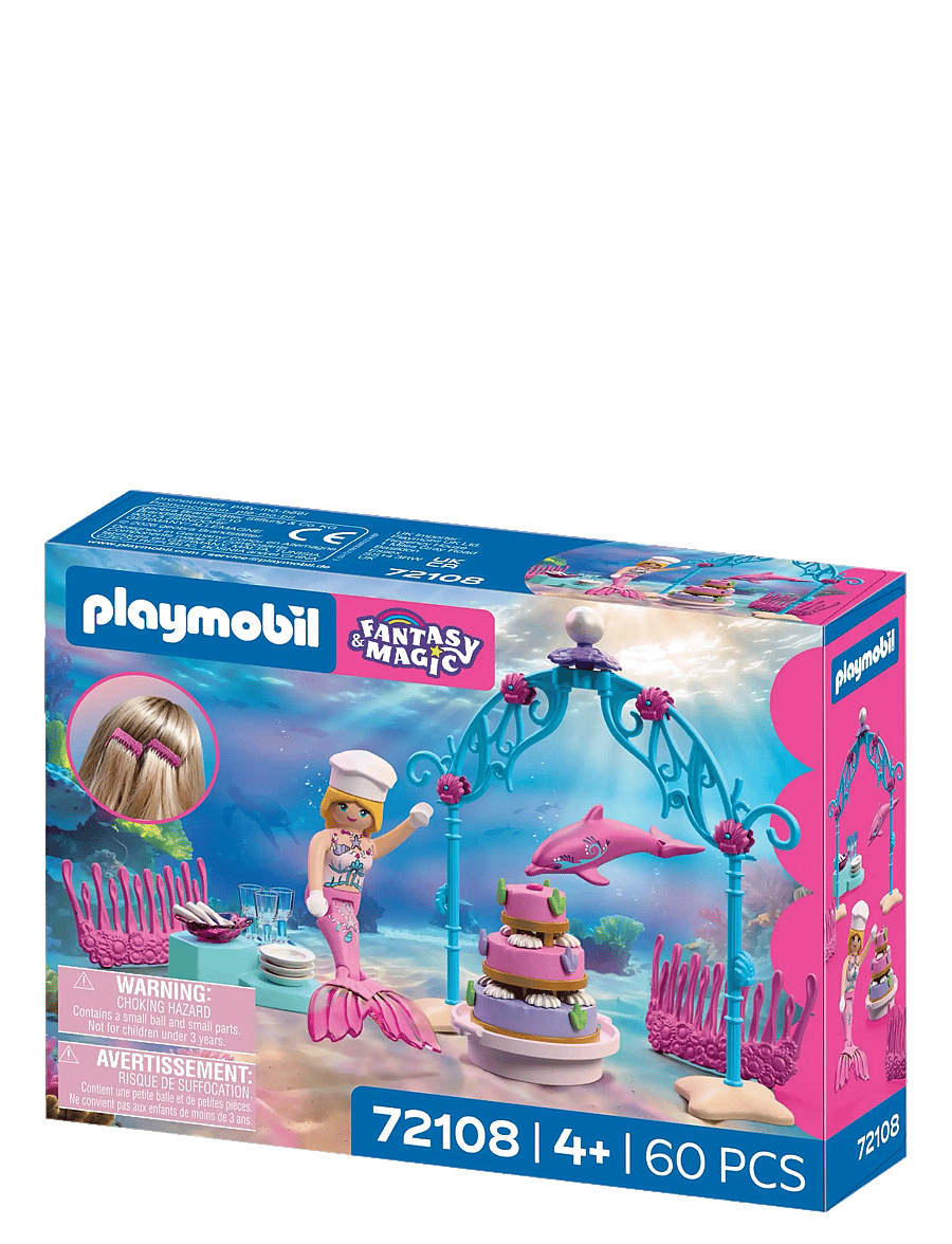 PLAYMOBIL - Undervannsbryllupsbuffet - playmobil princess magic - multicolored - 4