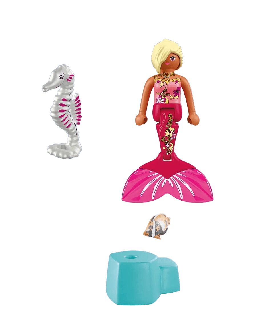 PLAYMOBIL - Havfrue med sjøhest - playmobil magic - multicolored - 2