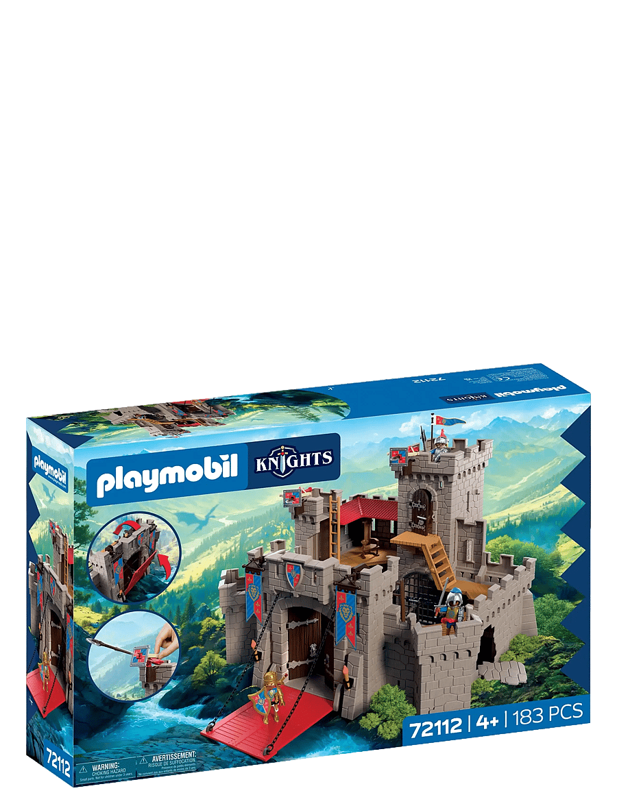 PLAYMOBIL - Stort løveridderslott - playmobil action heroes - multicolored - 1