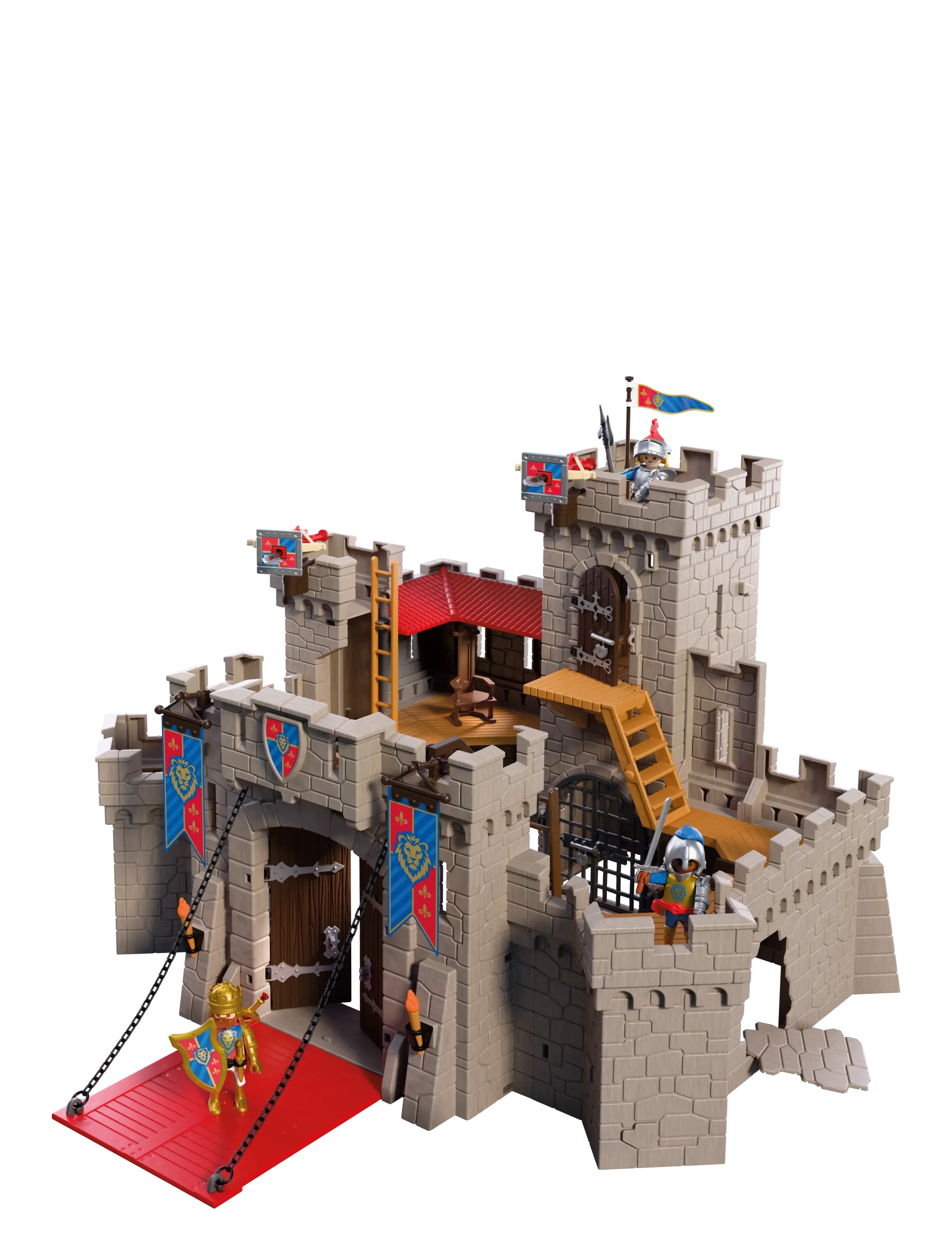 PLAYMOBIL - Stort løveridder-slot - multicolored - 2
