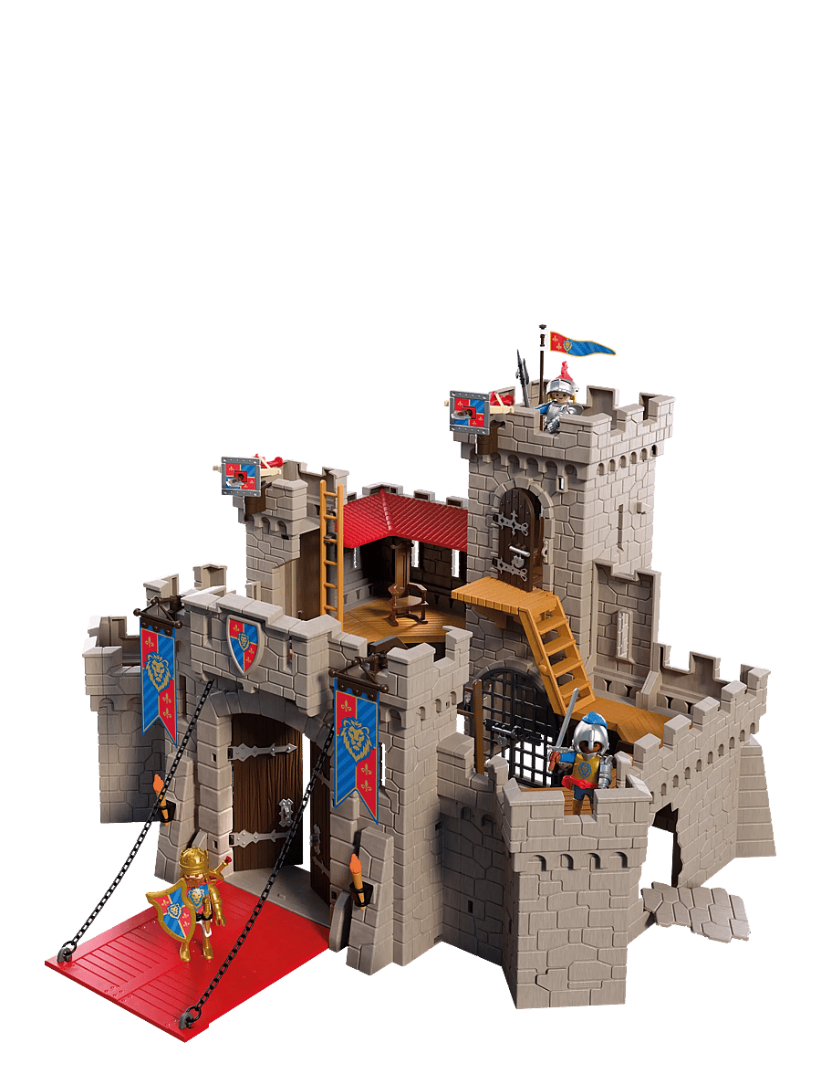 PLAYMOBIL - Stort løveridderslott - playmobil action heroes - multicolored - 2