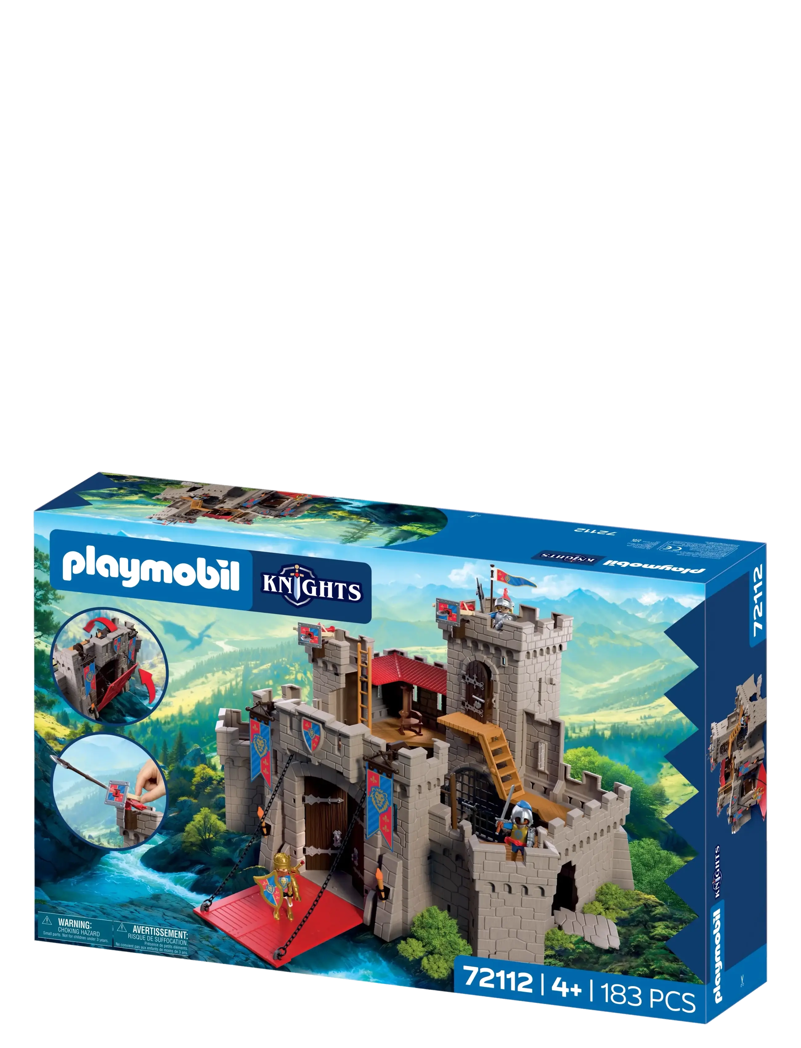 PLAYMOBIL - Stort løveridder-slot - multicolored - 3