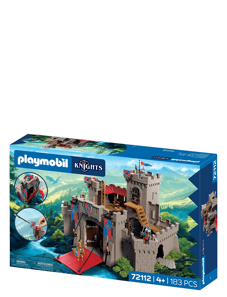 PLAYMOBIL - Stort løveridderslott - playmobil action heroes - multicolored - 3