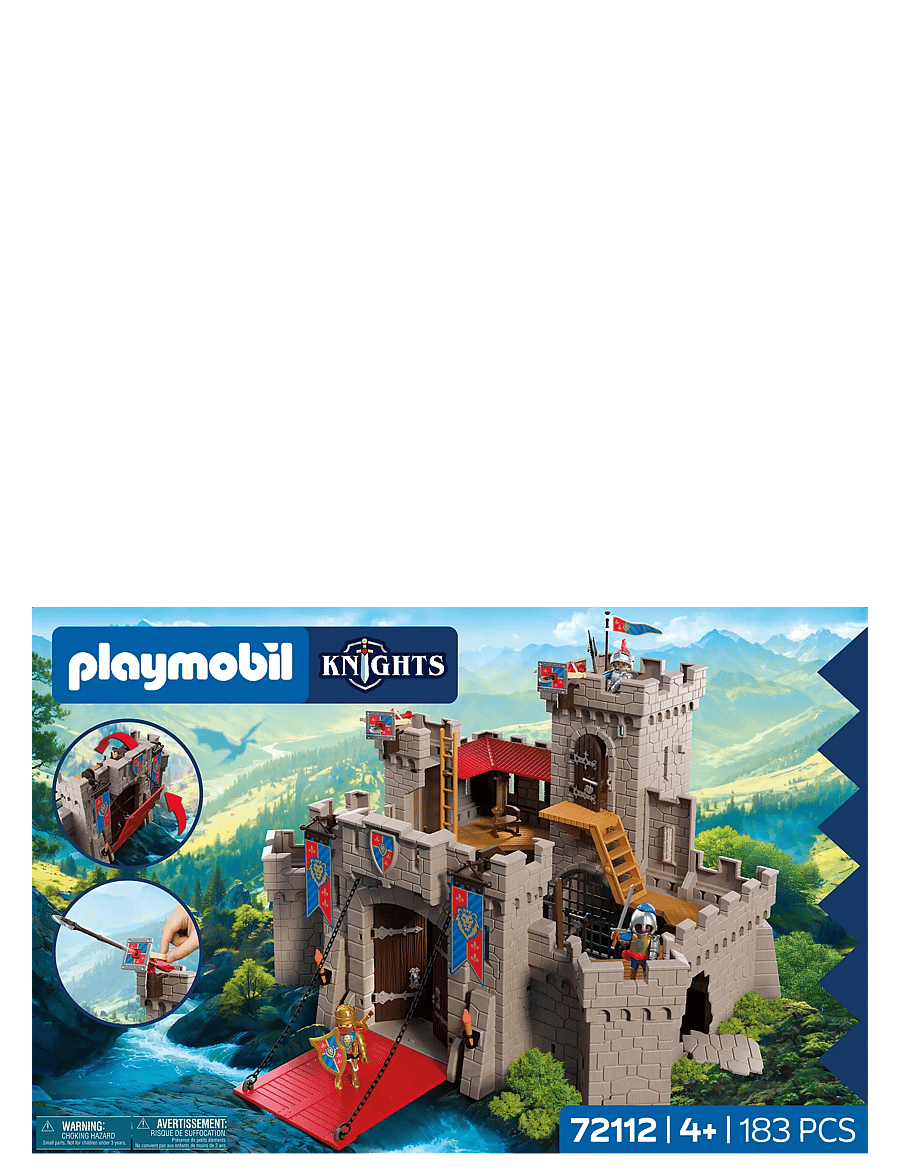 PLAYMOBIL - Stort løveridderslott - playmobil action heroes - multicolored - 5