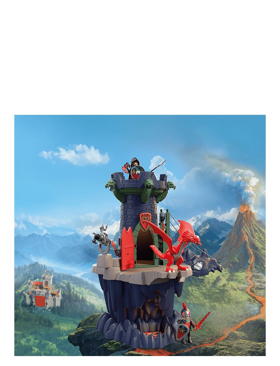 PLAYMOBIL - Dragon Knights Tower - multicolored - 0
