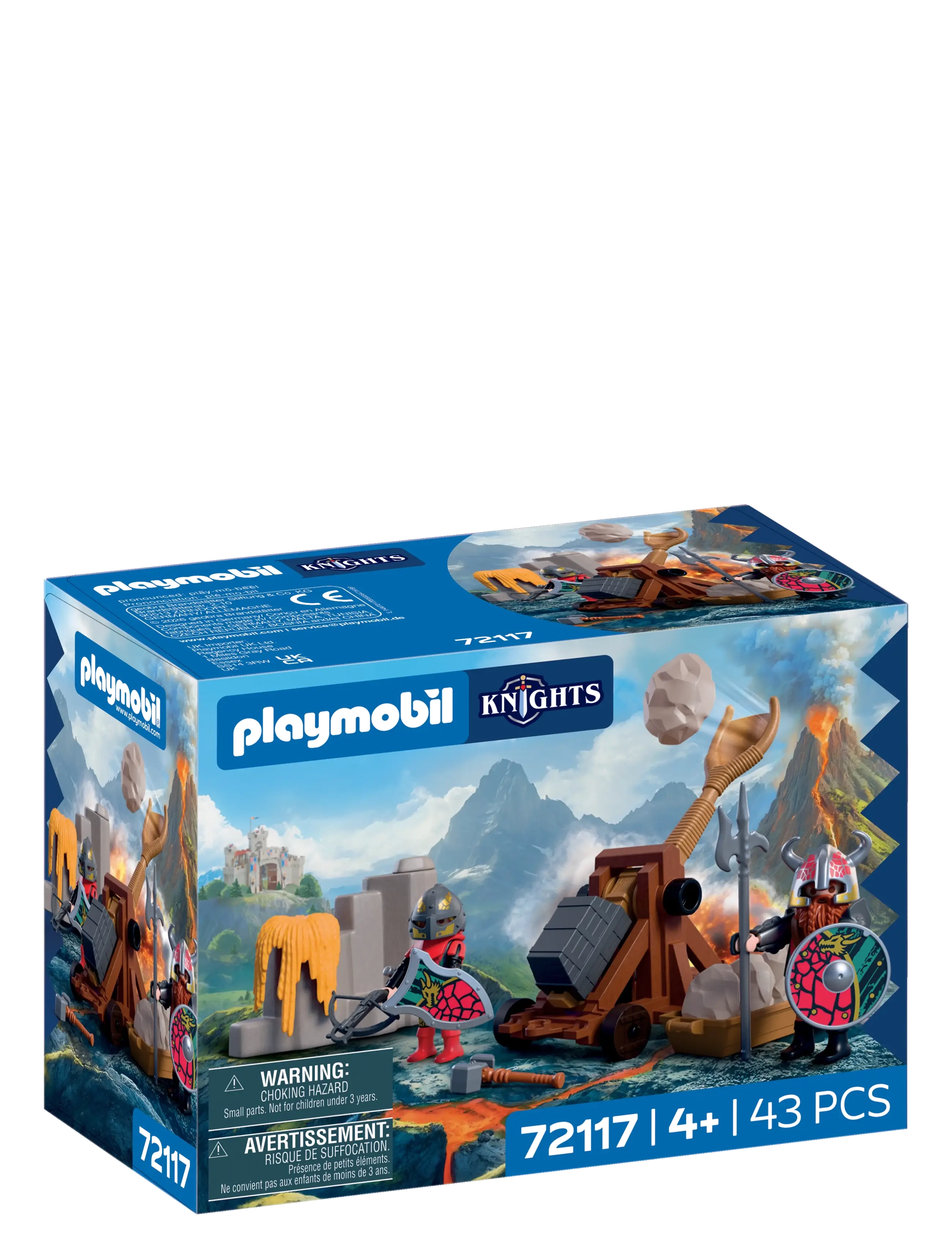 PLAYMOBIL Drageriddernes Katapult, Børn, Play Sæt, Multi/mønstret, Str: ONE SIZE