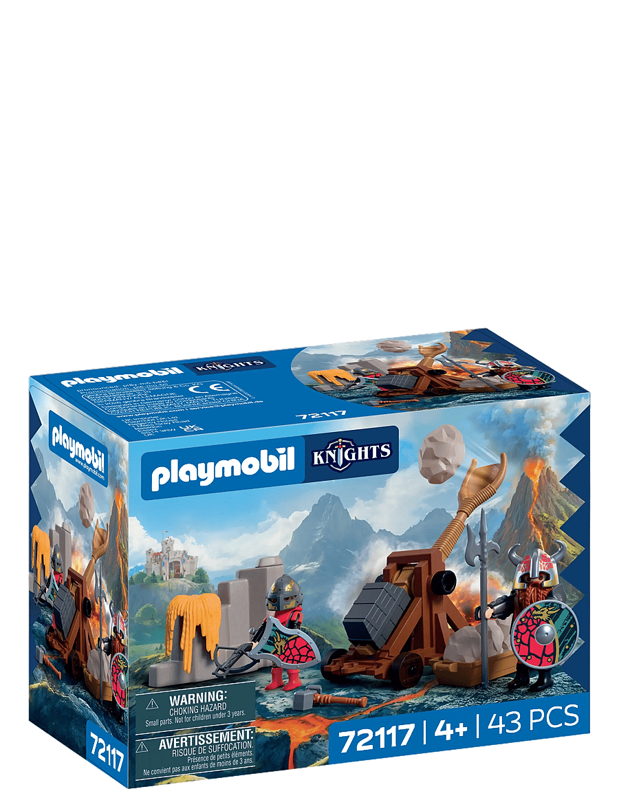 PLAYMOBIL - Drageriddernes katapult - lekset - multicolored - 0