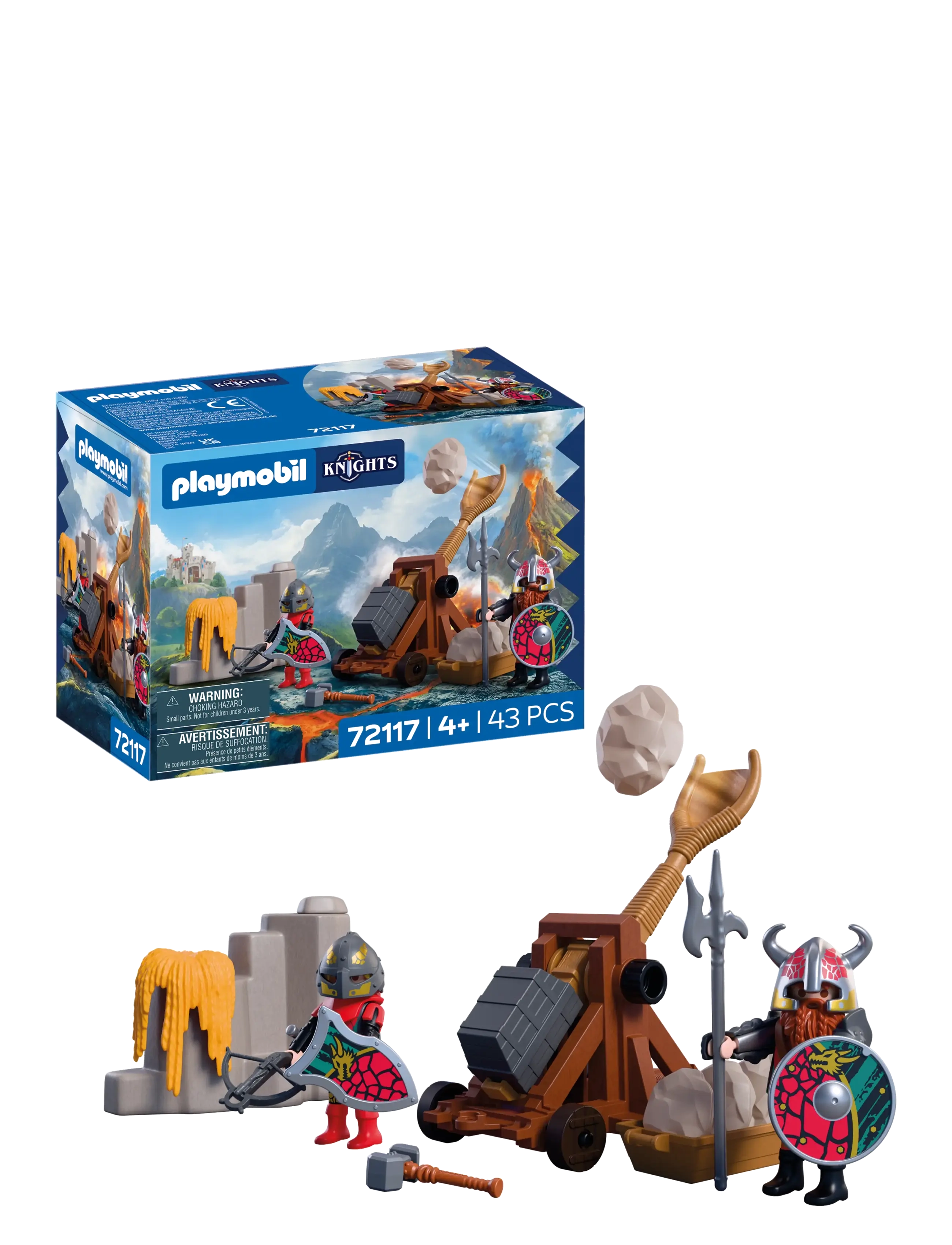 PLAYMOBIL - Drageriddernes katapult - multicolored - 1