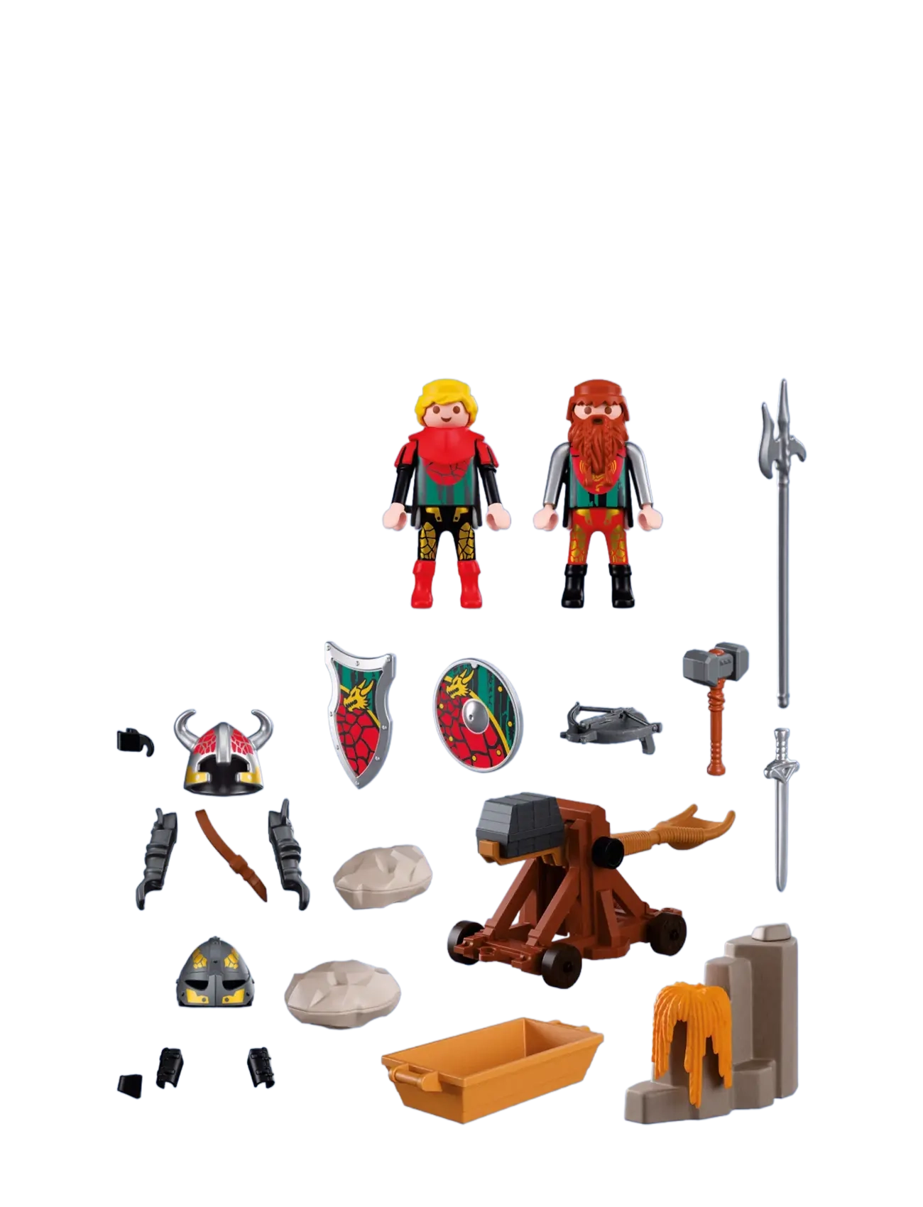 PLAYMOBIL - Drageriddernes katapult - multicolored - 3