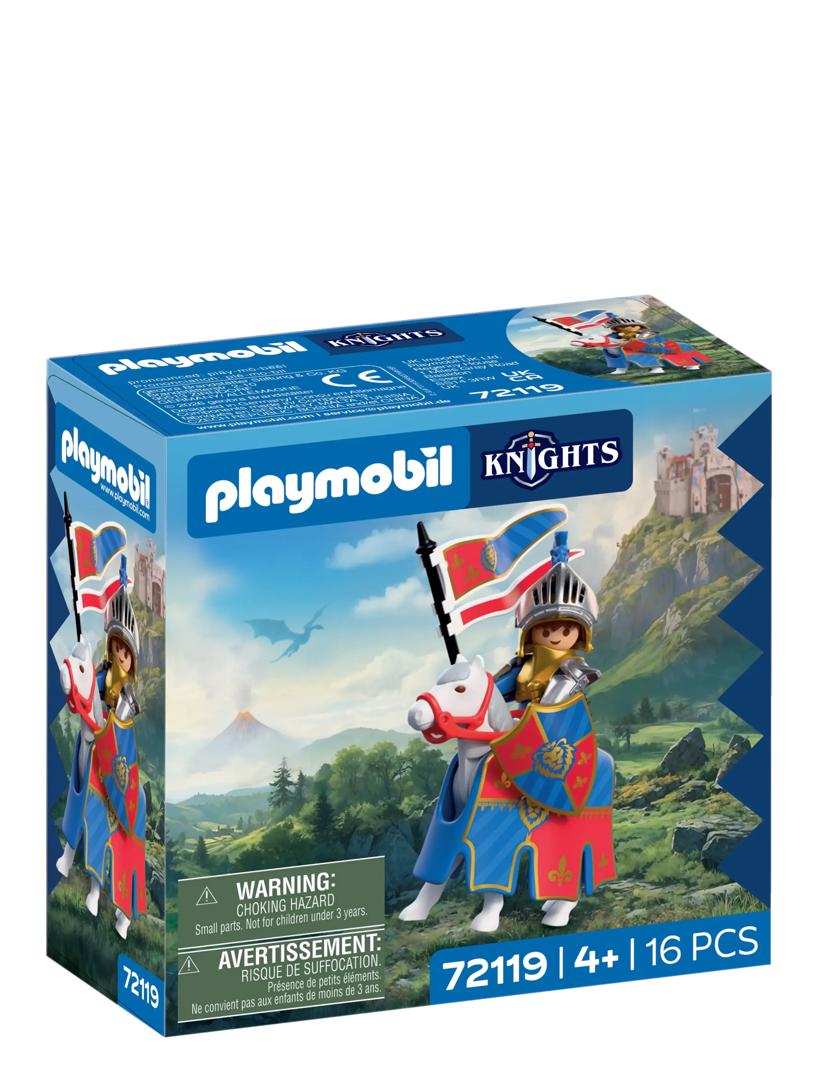 PLAYMOBIL Løveriddernes Leder, Børn, Play Sæt, Multi/mønstret, Str: ONE SIZE