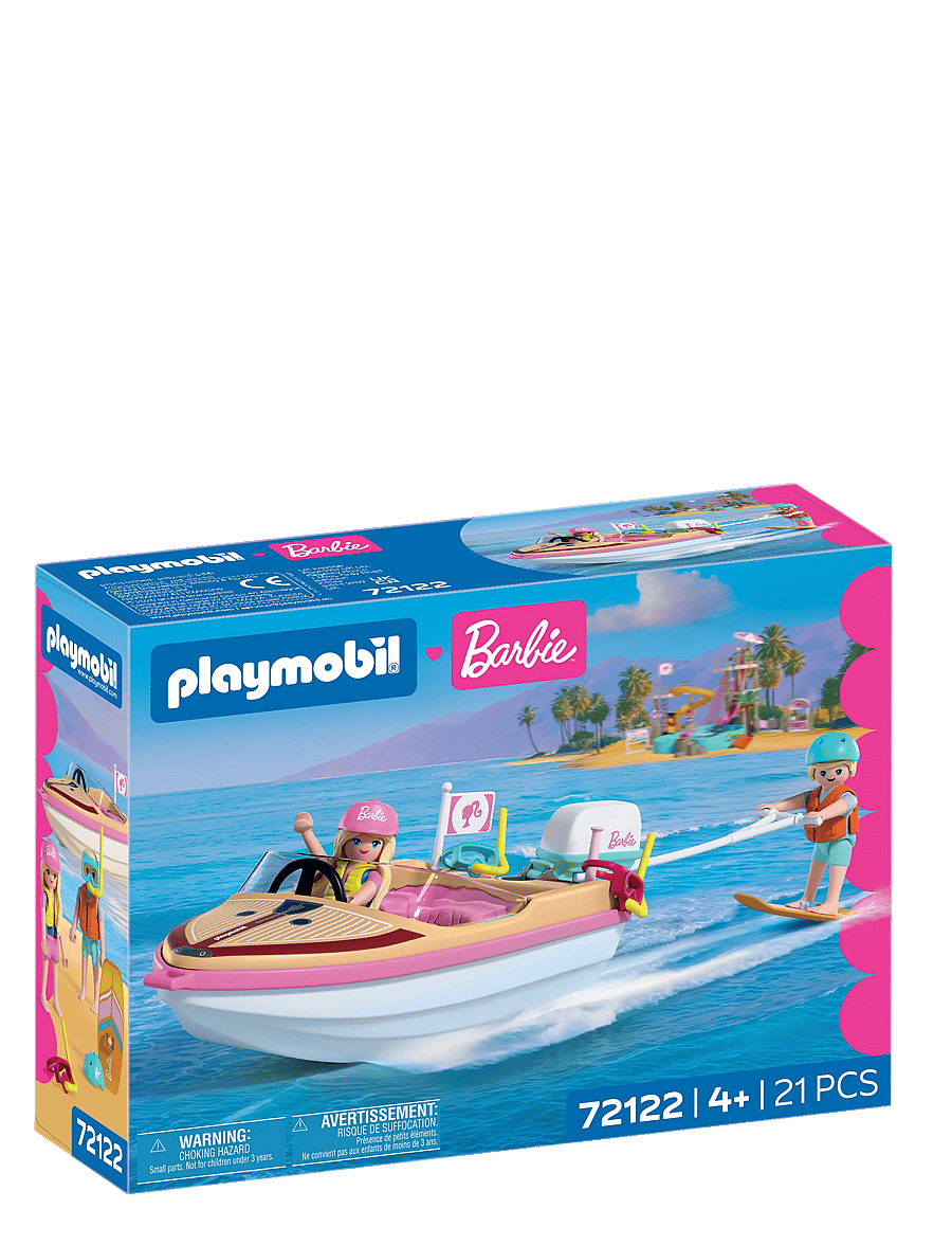 PLAYMOBIL - Barbie eventyrbåt - lekset - multicolored - 1