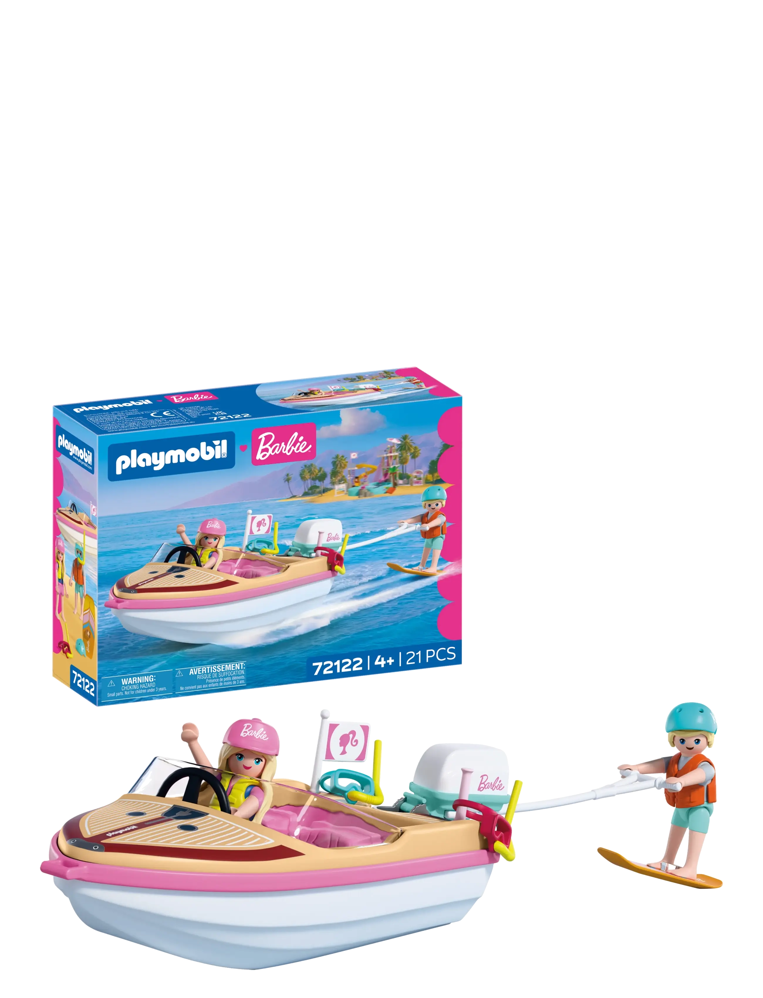 PLAYMOBIL - Barbie eventyrbåt - multicolored - 2