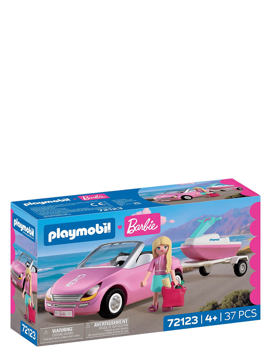 PLAYMOBIL - Barbie cabriolet - playmobil princess magic - multicolored - 1