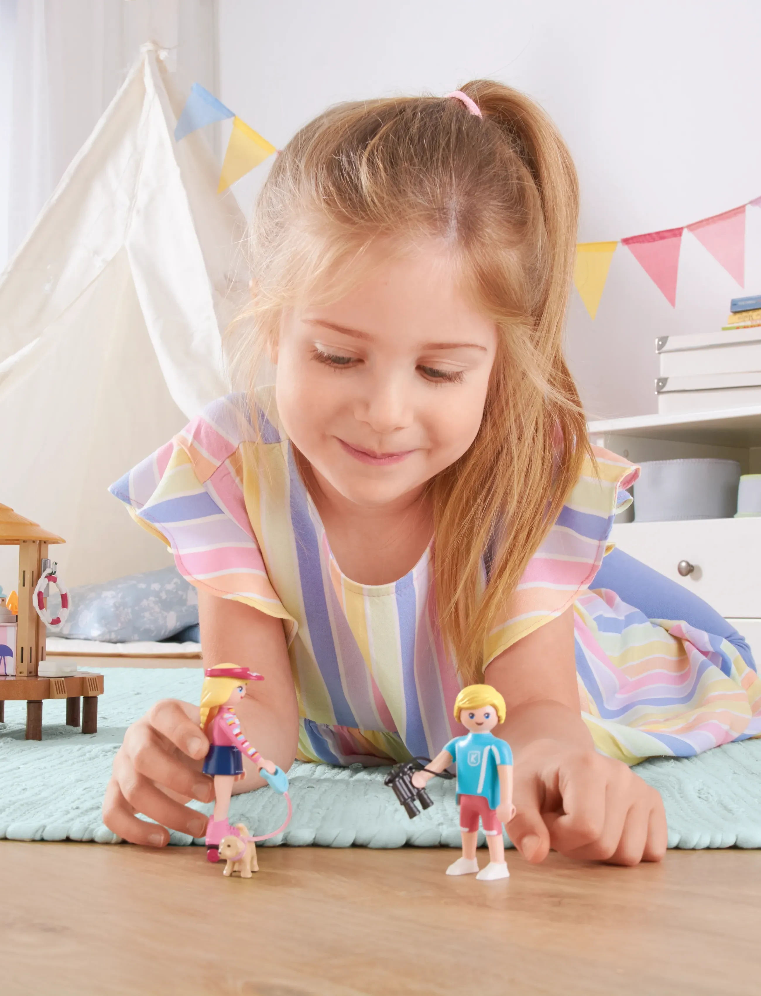 PLAYMOBIL Barbie Cabriolet, One Size, Pink, Playmobil Legetøj > Playmobil Princess, Børn