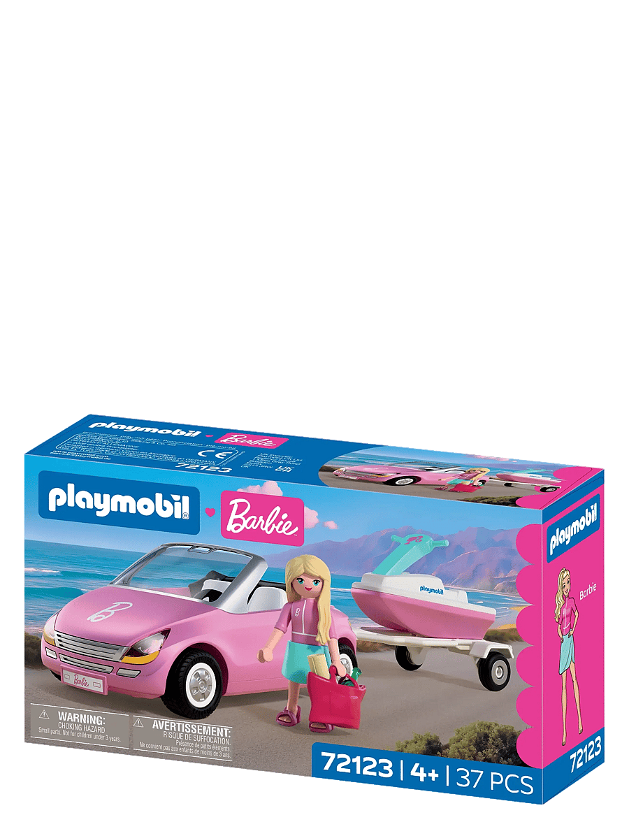 PLAYMOBIL - Barbie cabriolet - playmobil princess magic - multicolored - 3