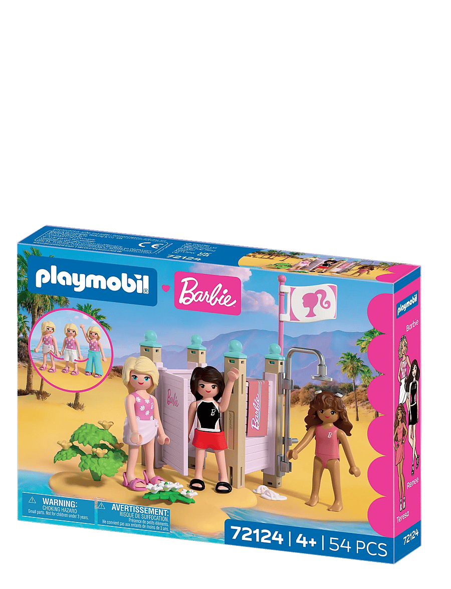 PLAYMOBIL - Barbie strandpåkledning - playmobil princess magic - multicolored - 3