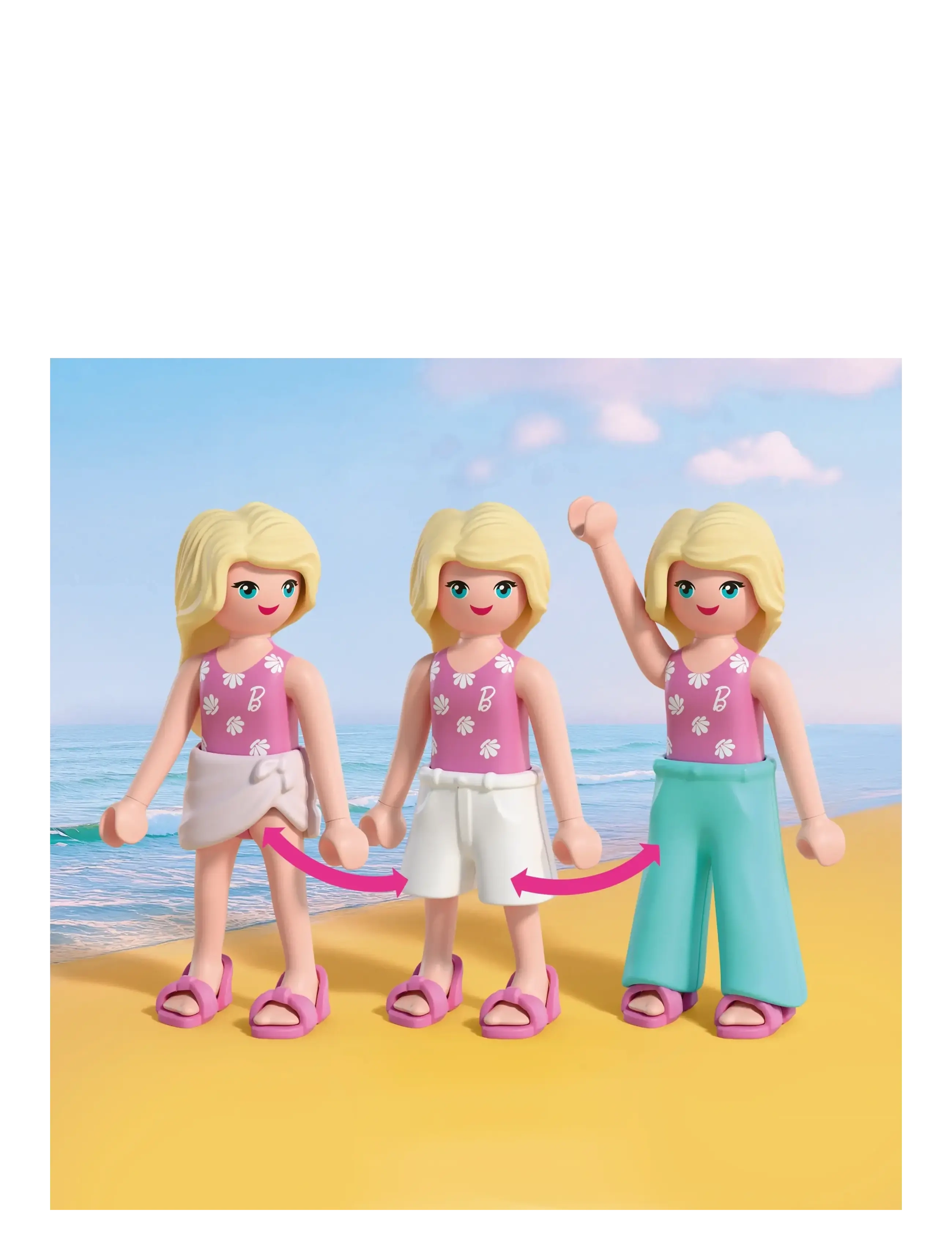 PLAYMOBIL - Barbie strandpåklædning - multicolored - 4