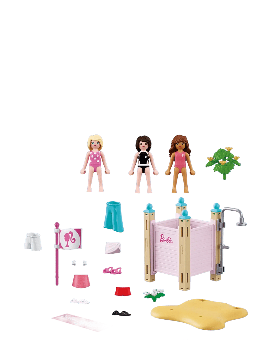 PLAYMOBIL - Barbie strandpåkledning - playmobil princess magic - multicolored - 5