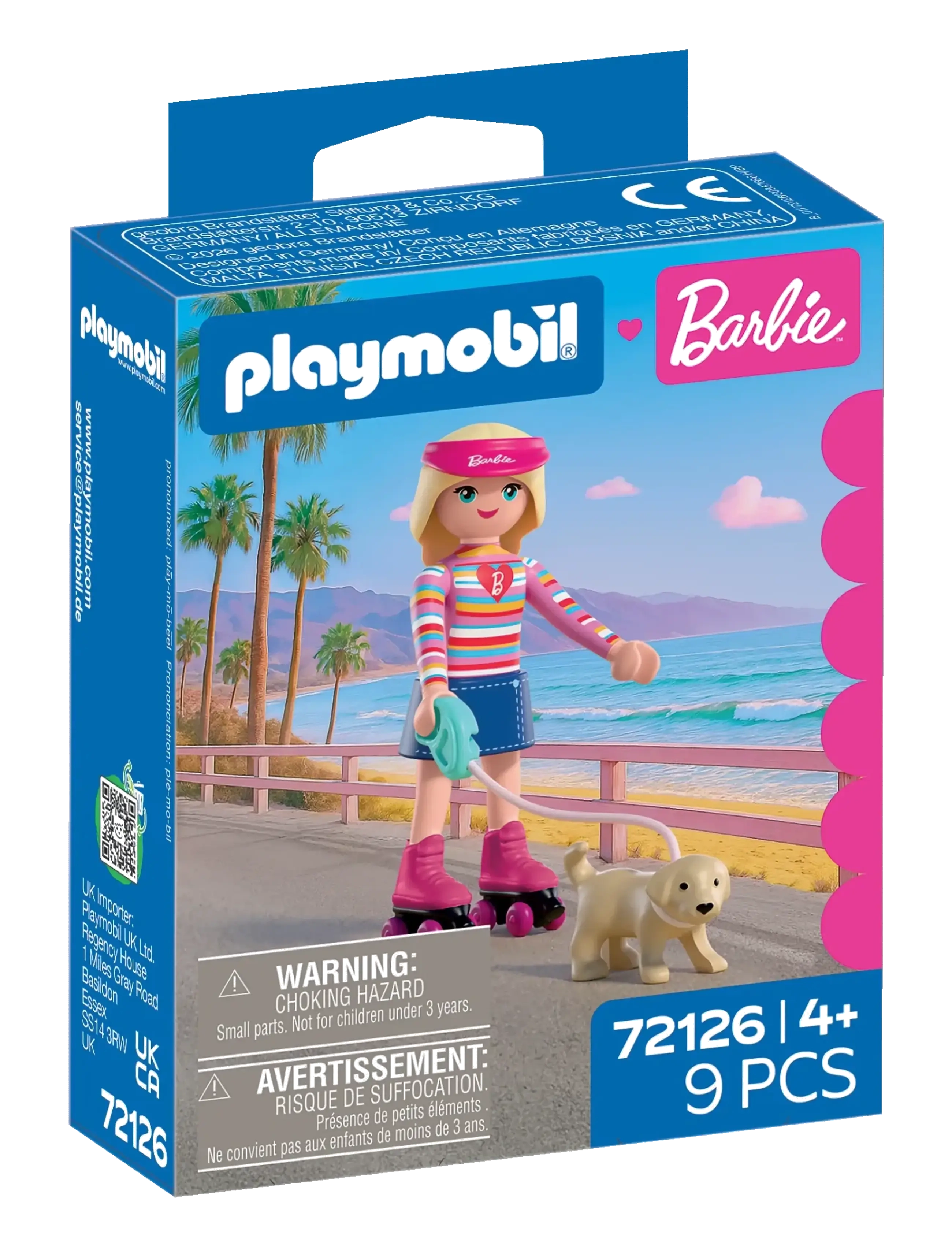 PLAYMOBIL Barbie Malibu Figur, Dolls, Multi/mønstret, Str: ONE SIZE