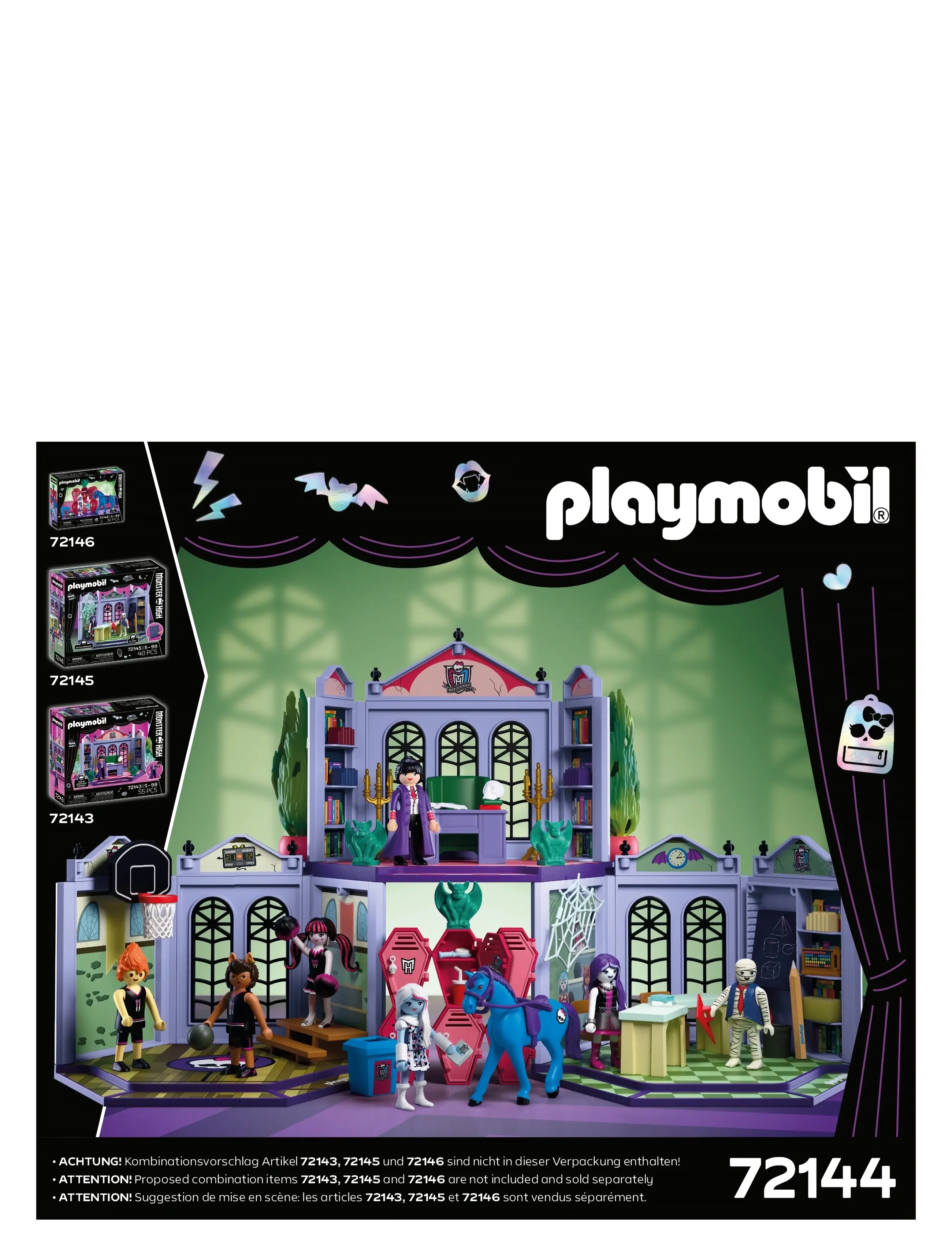 PLAYMOBIL Monster High Basketball Court - Zwischen 30 und 50€ - MULTICOLORED / multi
