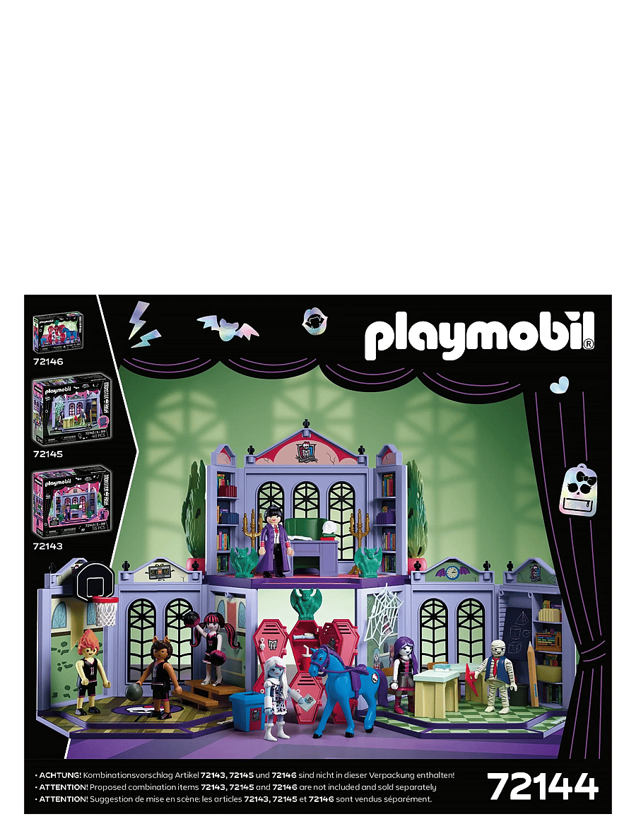 PLAYMOBIL - Monster High Basketball Court - multicolored - 0