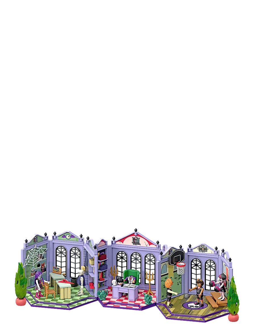 PLAYMOBIL - Monster High Basketball Court - multicolored - 1