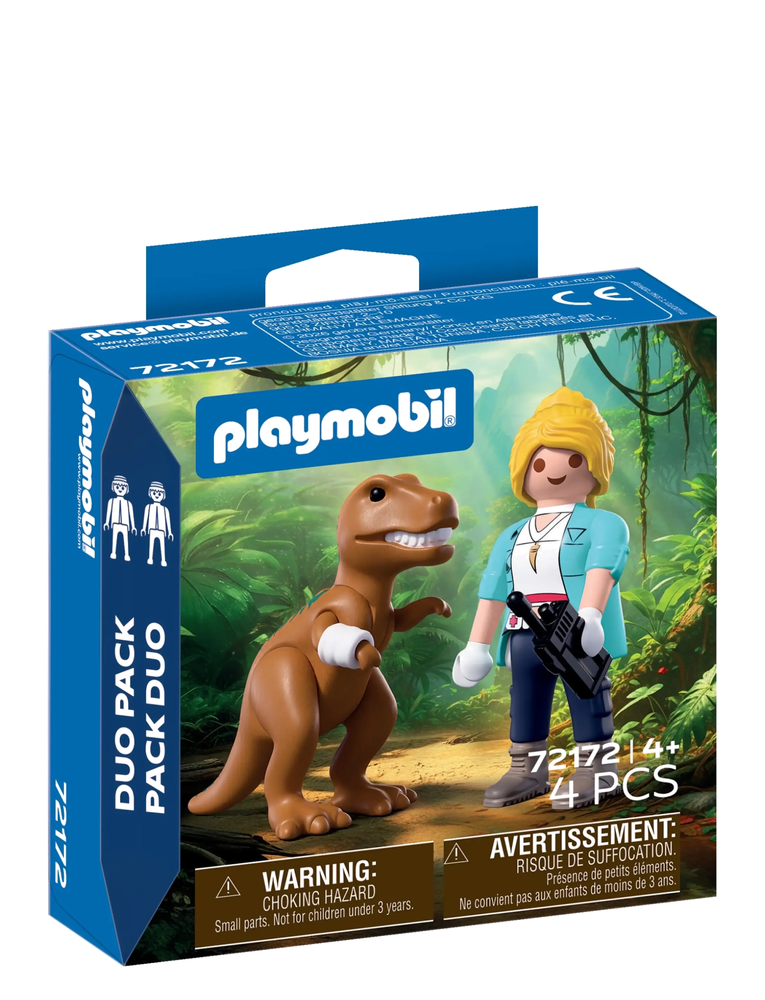 PLAYMOBIL DuoPack T-Rex with Explorer - Zwischen 30 und 50€ - MULTICOLORED / multi