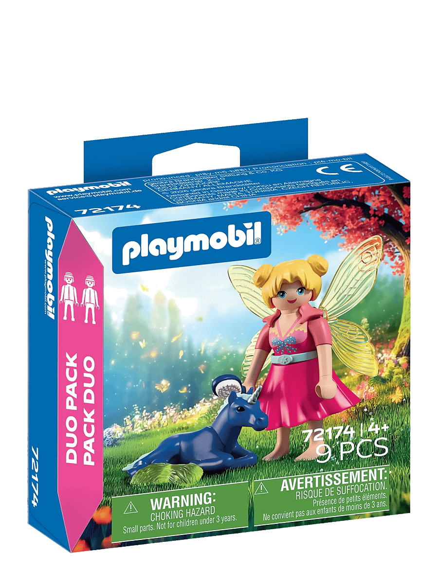 PLAYMOBIL - DuoPack Fairy with Unicorn Foal - multicolored - 0