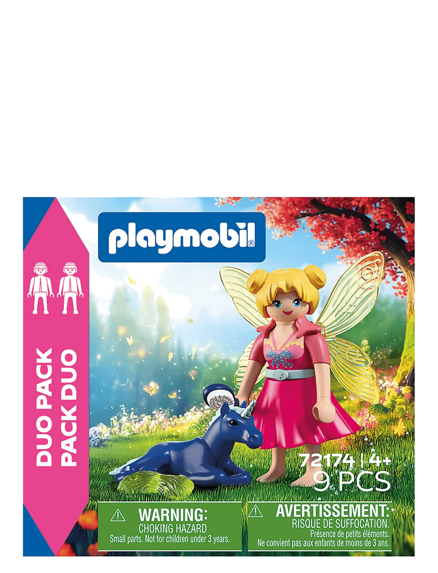 PLAYMOBIL - DuoPack Fairy with Unicorn Foal - multicolored - 2