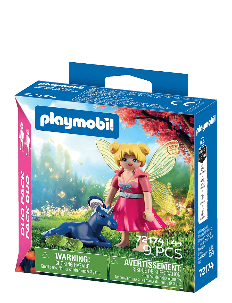 PLAYMOBIL - DuoPack Fairy with Unicorn Foal - multicolored - 3