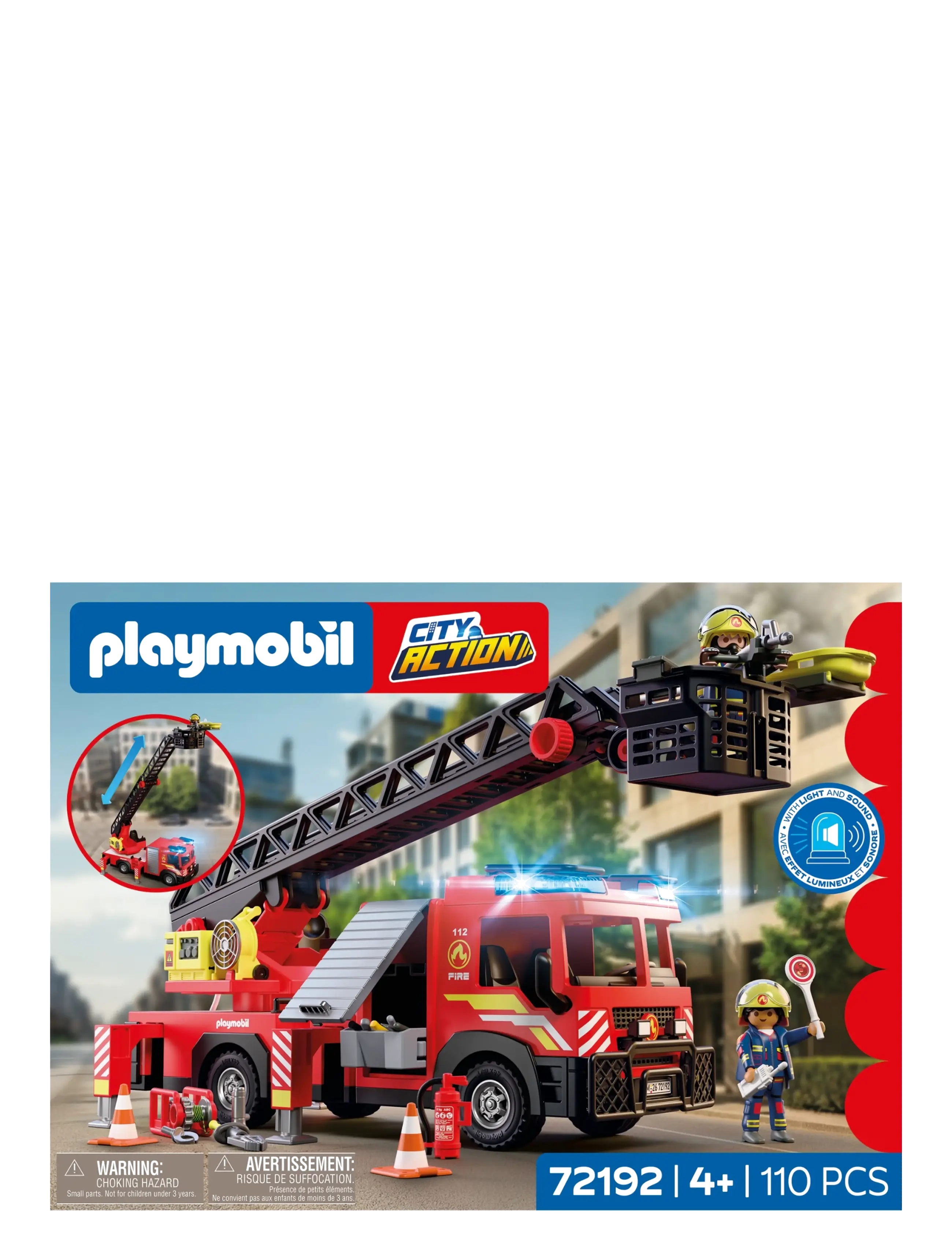 PLAYMOBIL - Fire Ladder Truck - multicolored - 1