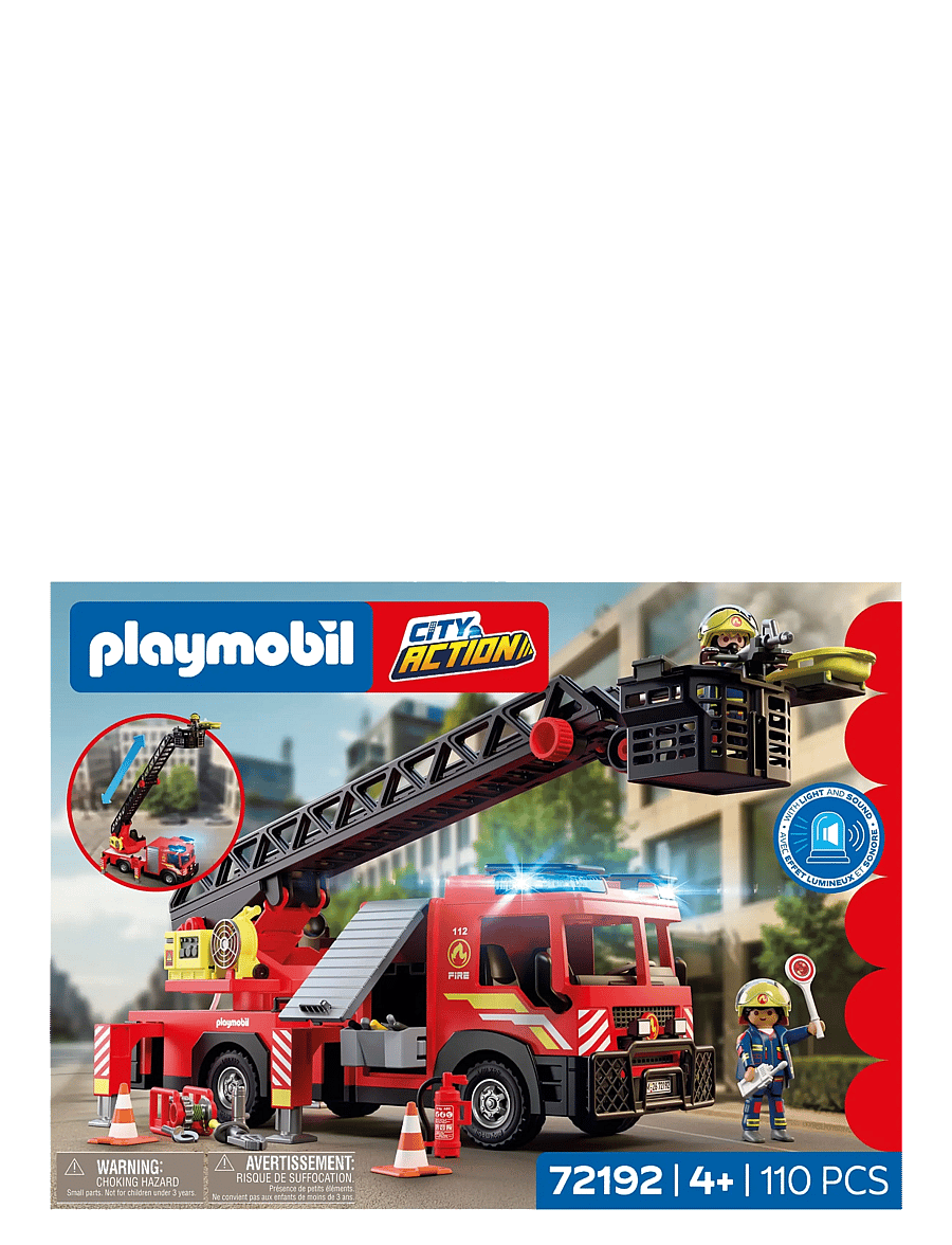 PLAYMOBIL - Fire Ladder Truck - multicolored - 1