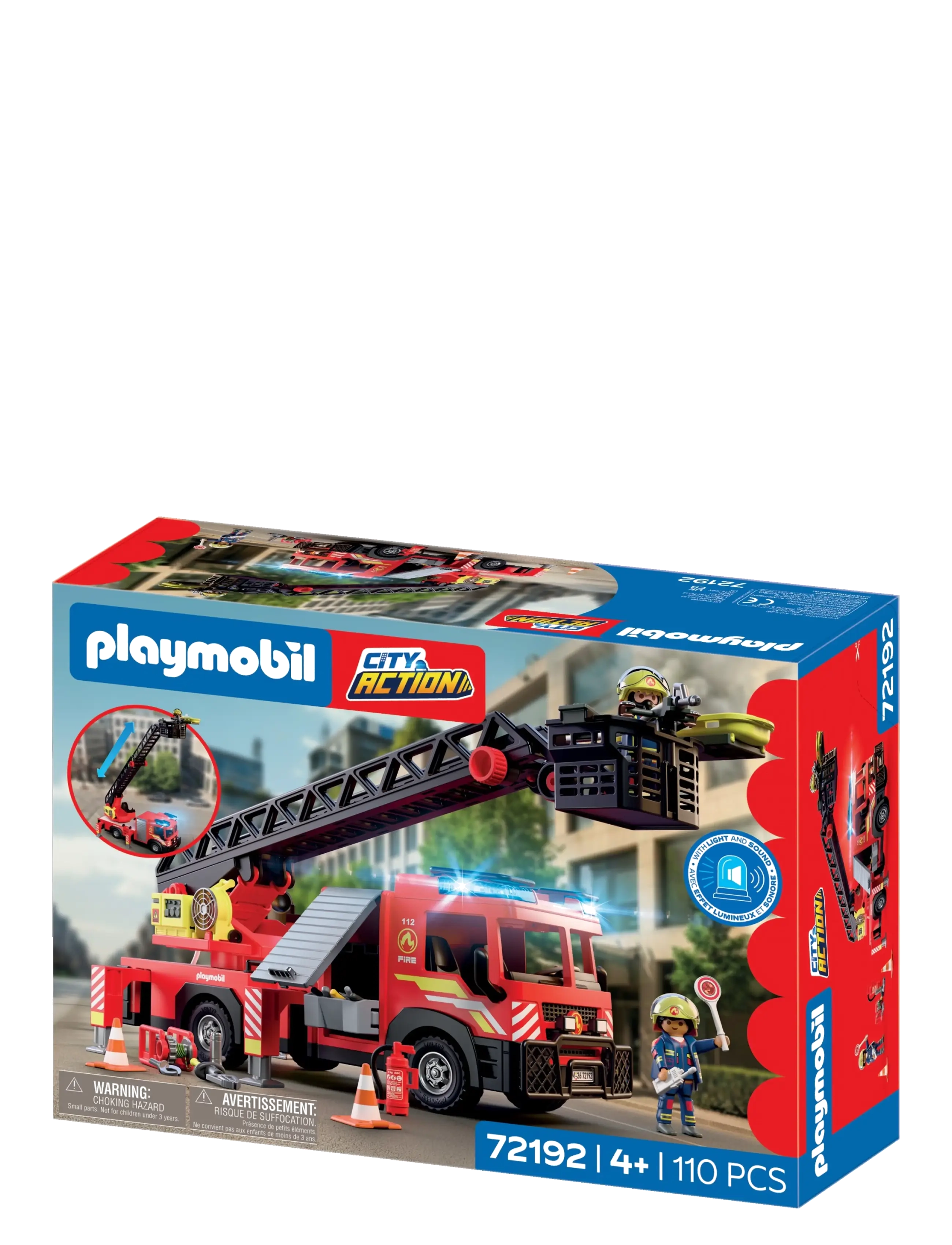 PLAYMOBIL - Fire Ladder Truck - multicolored - 2