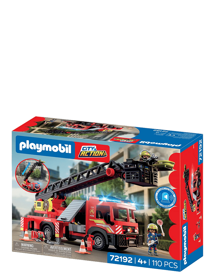 PLAYMOBIL - Fire Ladder Truck - multicolored - 2