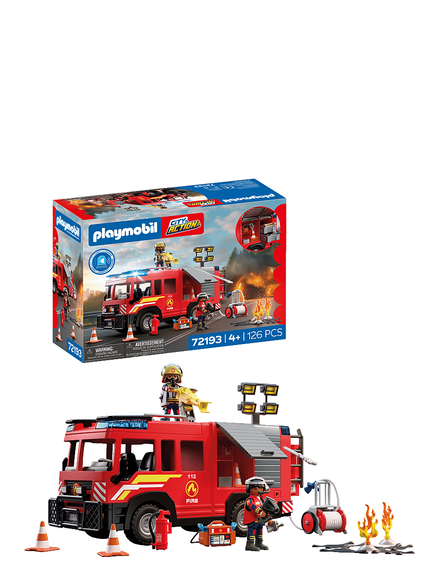 PLAYMOBIL - Fire Rescue Truck - multicolored - 2