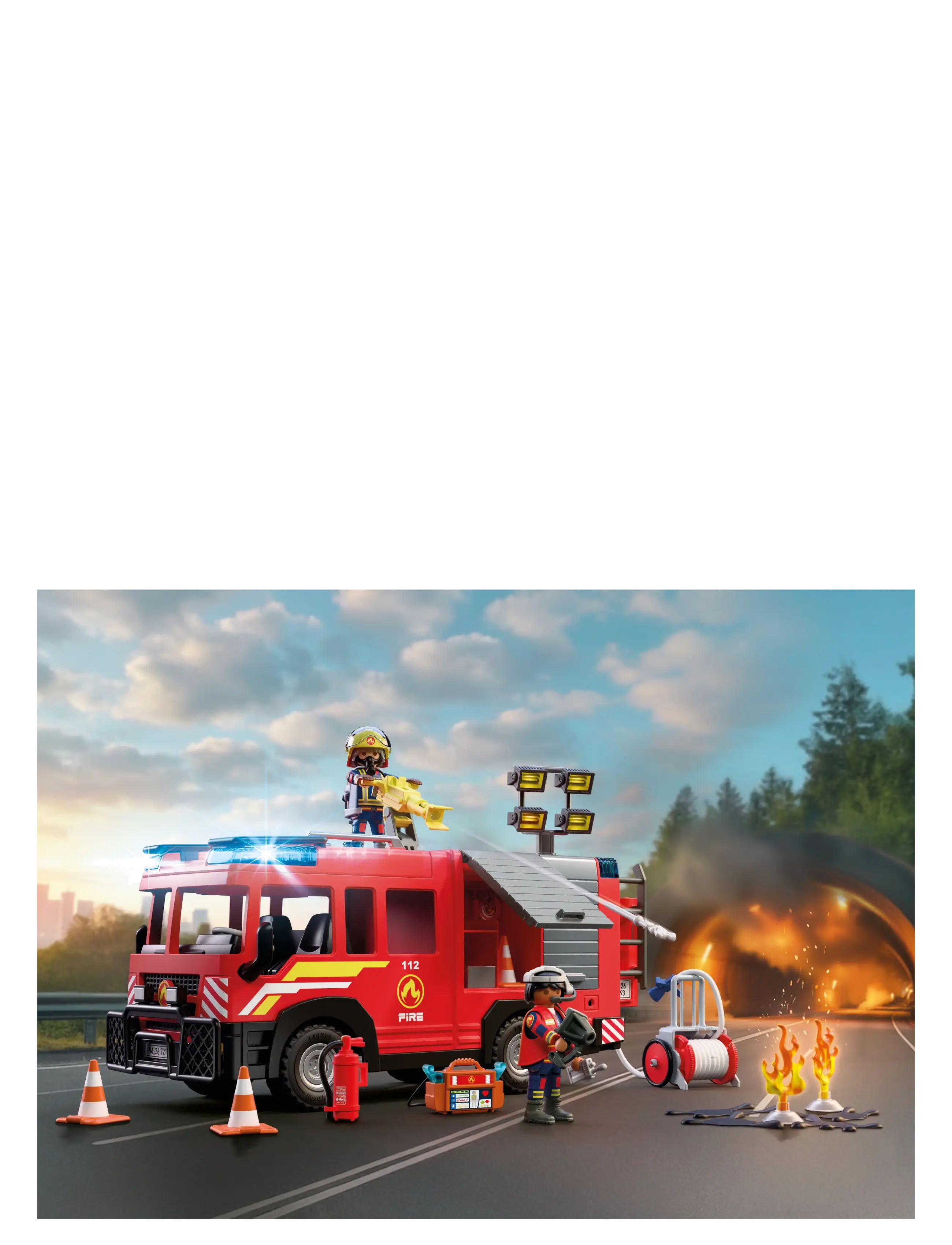 PLAYMOBIL - Fire Rescue Truck - multicolored - 0