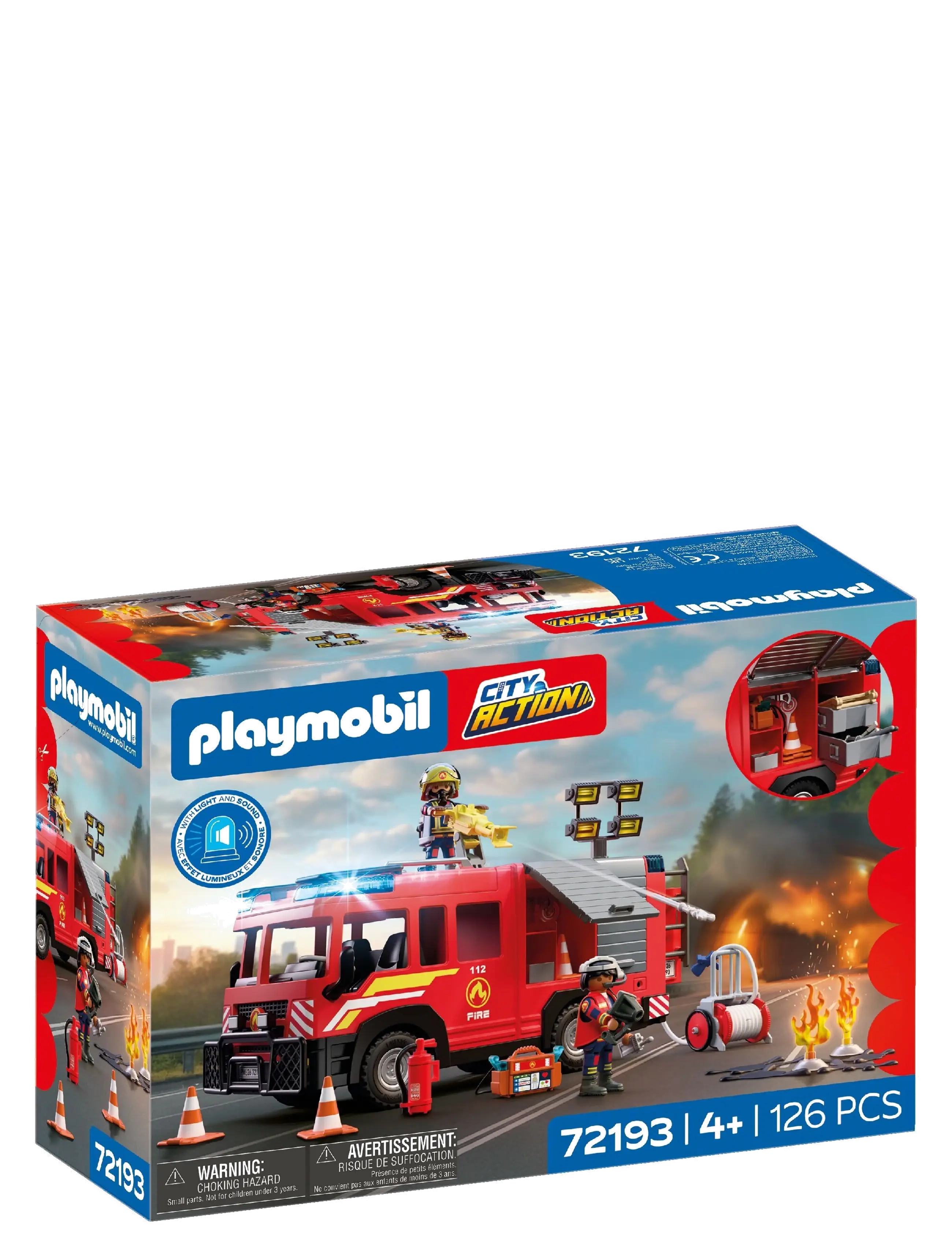 PLAYMOBIL - Fire Rescue Truck - multicolored - 3