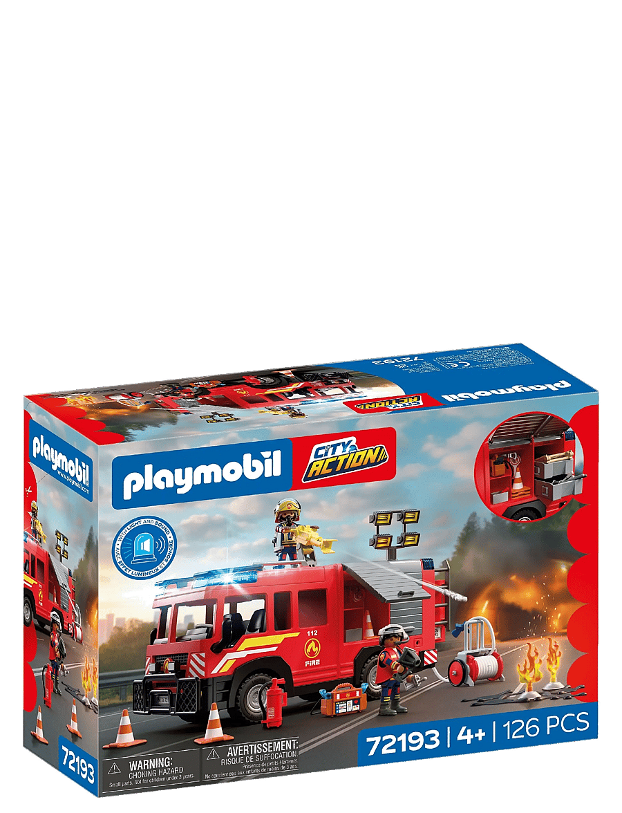 PLAYMOBIL - Fire Rescue Truck - multicolored - 3