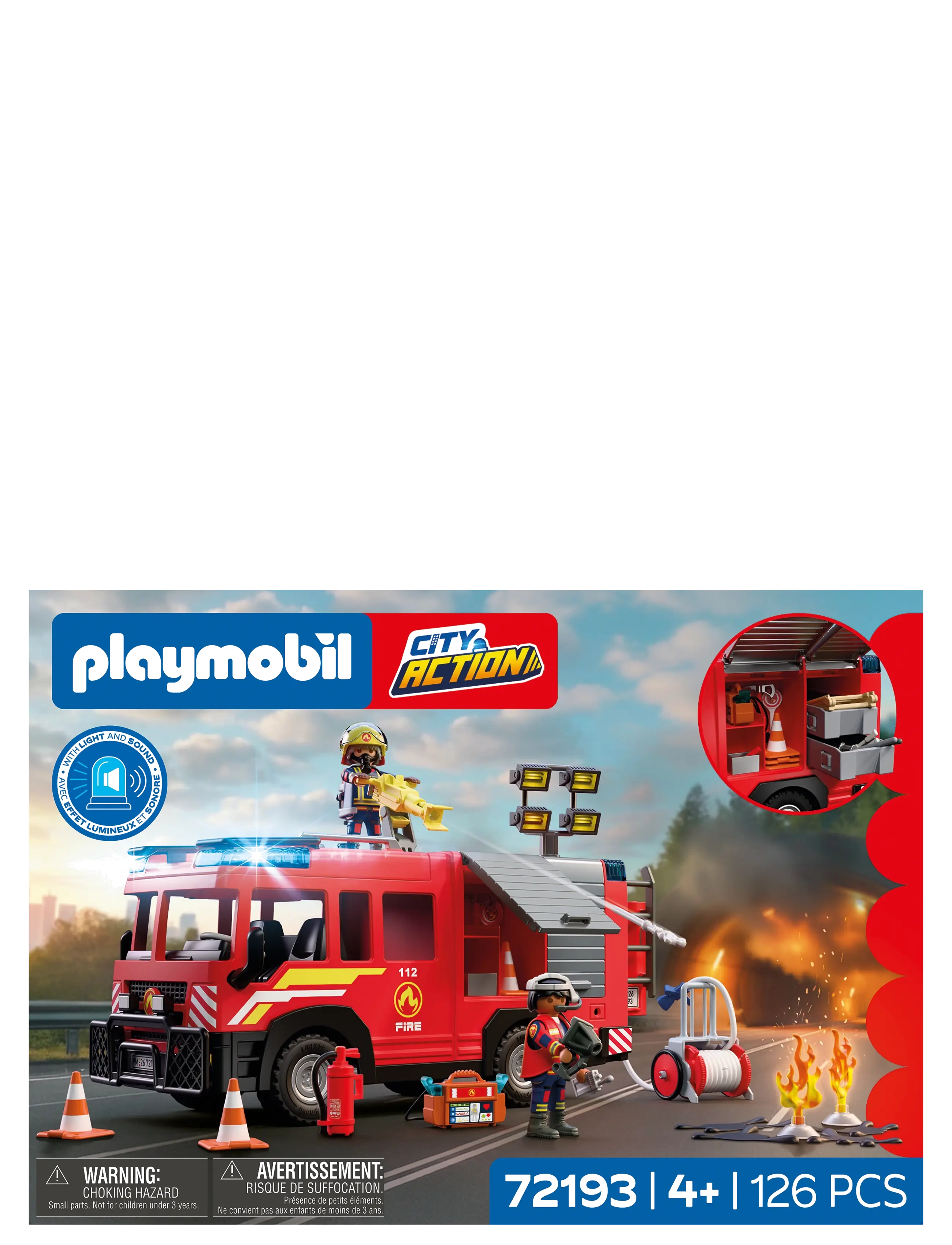 PLAYMOBIL - Fire Rescue Truck - multicolored - 4