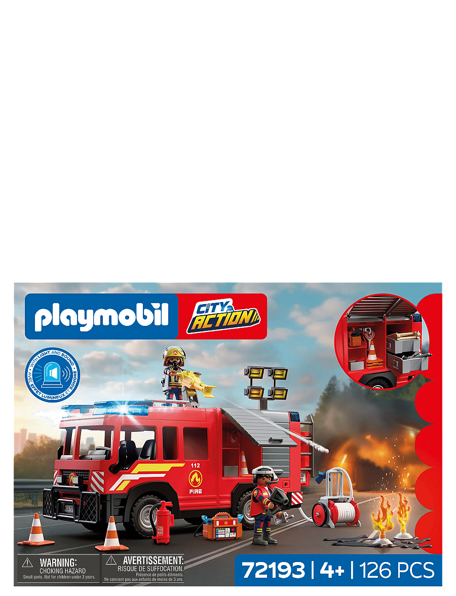 PLAYMOBIL - Fire Rescue Truck - multicolored - 4