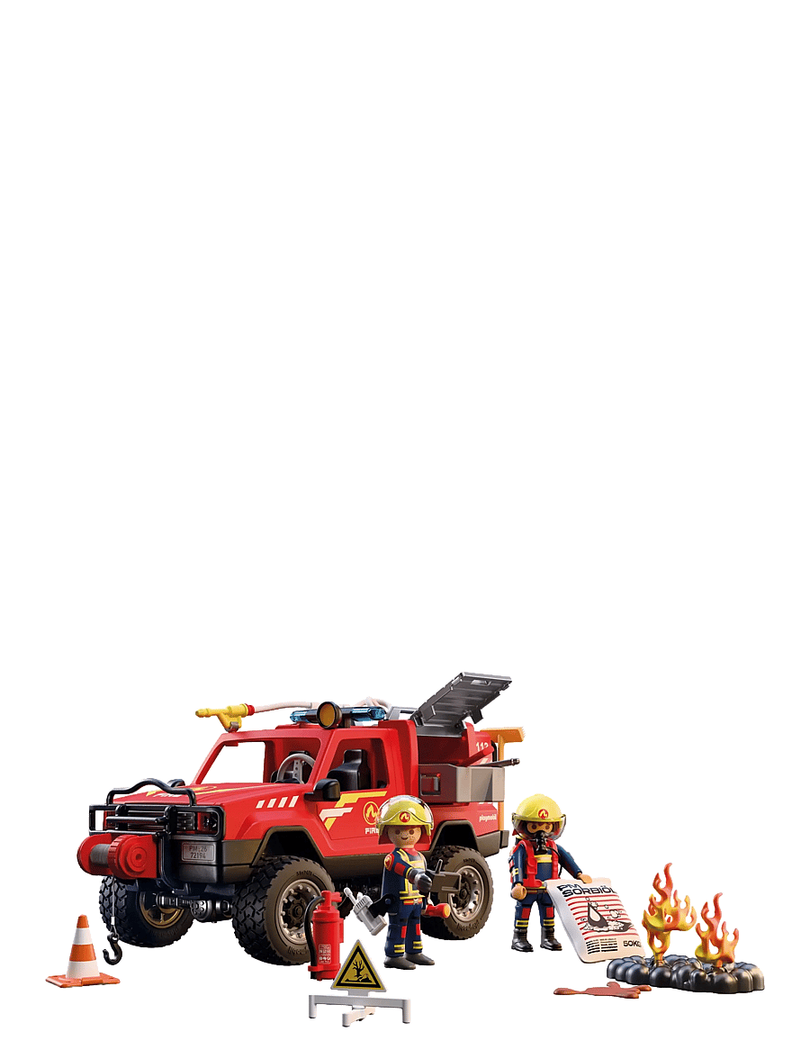 PLAYMOBIL - Fire Pickup Truck - multicolored - 1