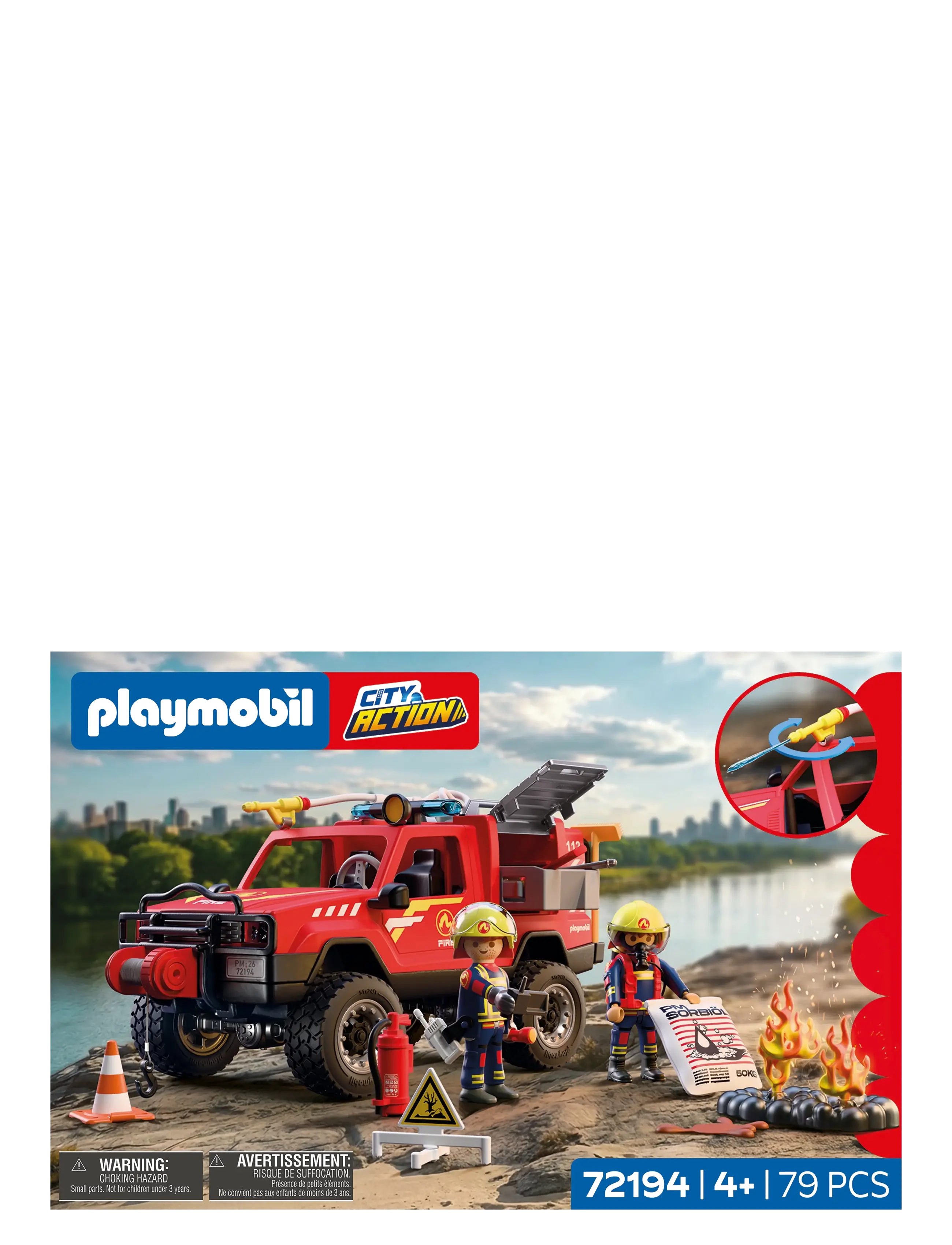 PLAYMOBIL - Fire Pickup Truck - multicolored - 2