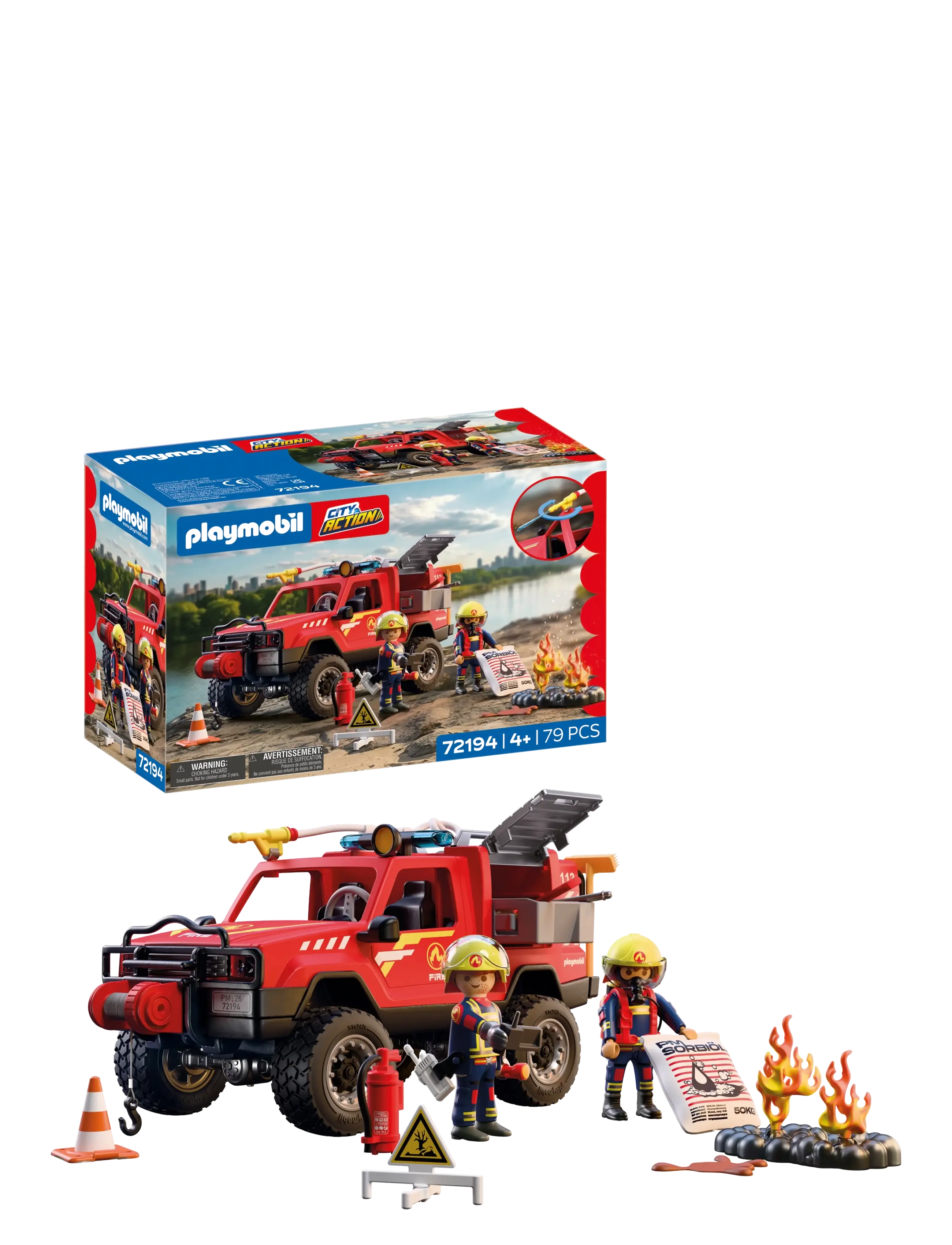 PLAYMOBIL - Fire Pickup Truck - multicolored - 3